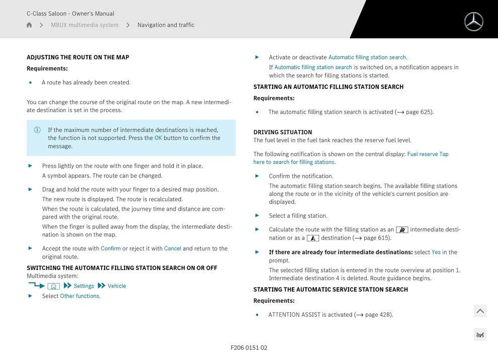 C-Class Sedan - Catalogue valid from 11 September to 11 September 2025 - page 625