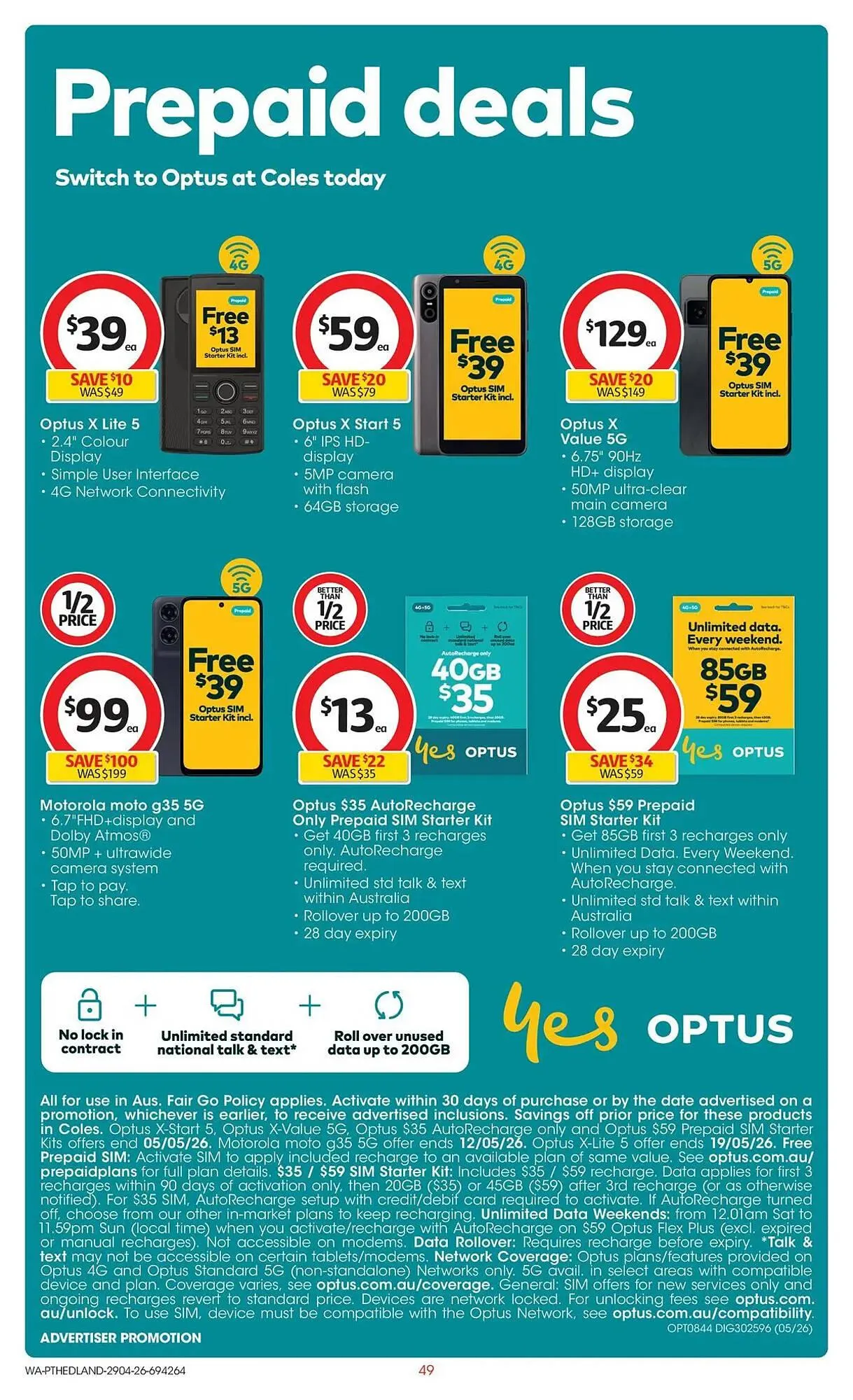 Coles catalogue - Catalogue valid from 29 April to 5 May 2026 - page 49