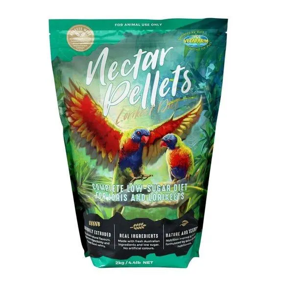 Vetafarm Nectar Pellets 2Kg