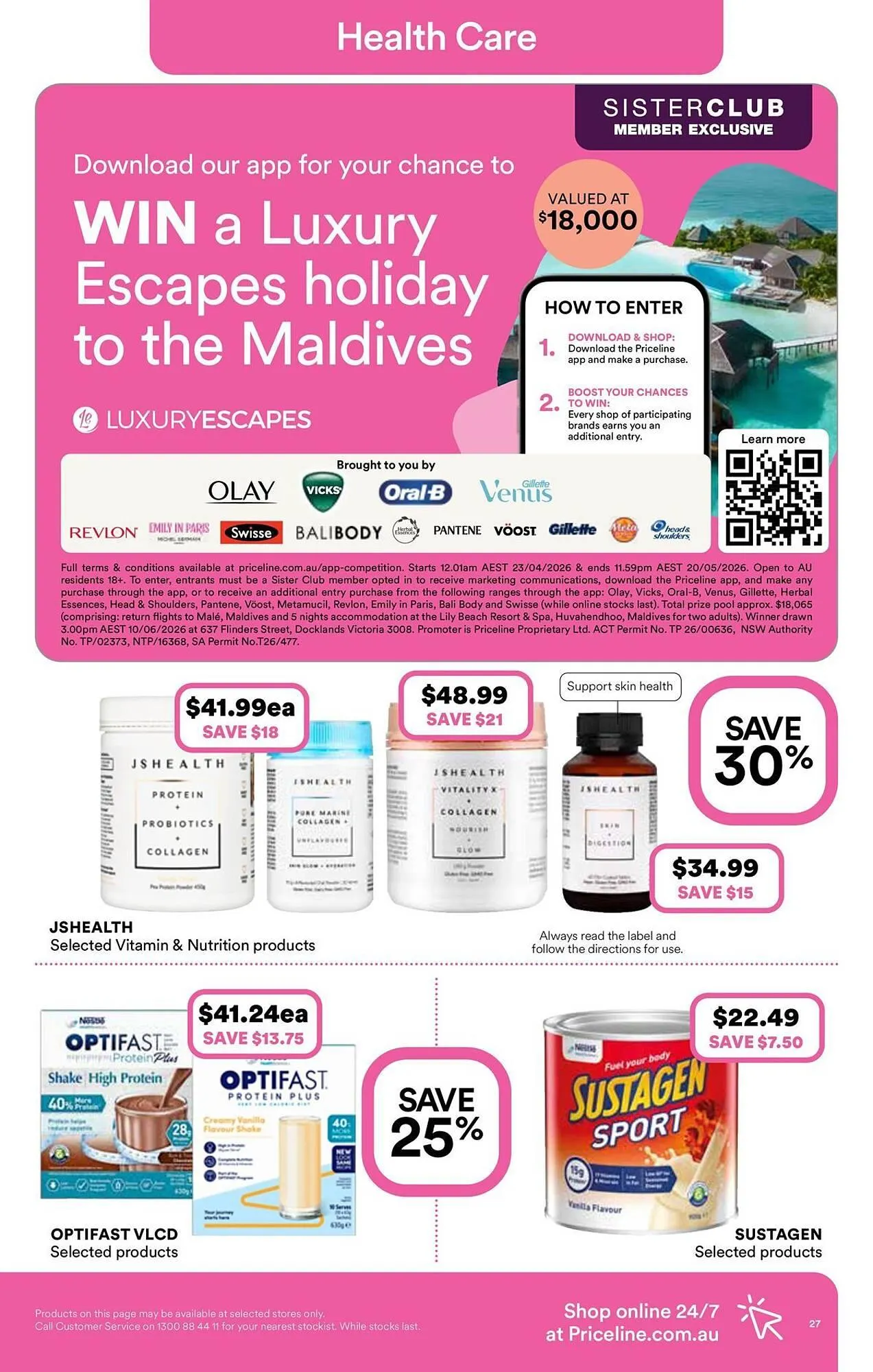 Priceline catalogue - Catalogue valid from 7 May to 20 May 2026 - page 27