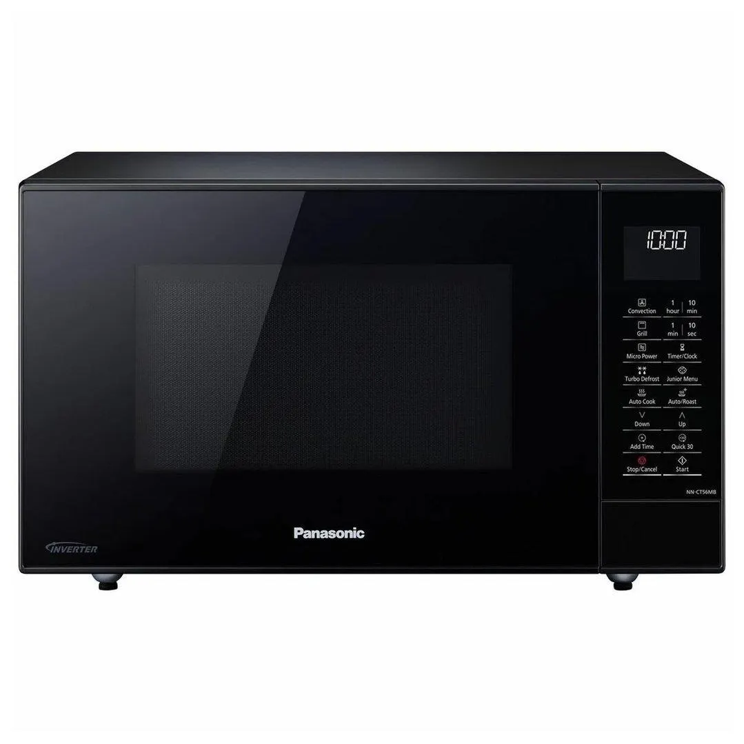 Panasonic Black Convection Microwave 520mm Wide NN-CT56MBQPQ