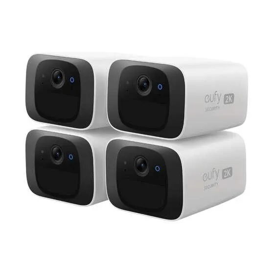 Eufy C210 2K SoloCam Wireless Security Camera System 4 Pack