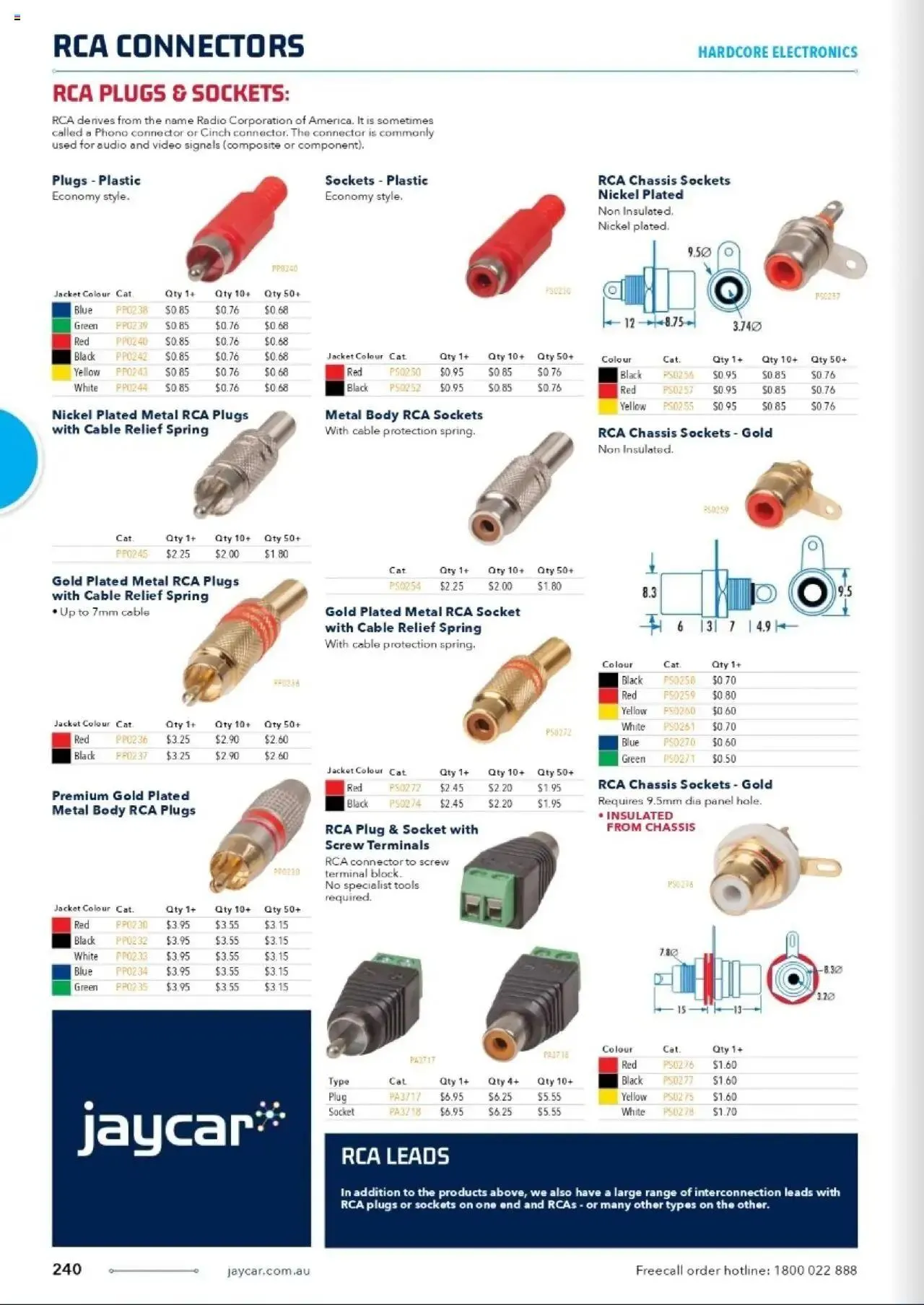 Jaycar Celebrating 40 Years in Electronics - Catalogue valid from 1 January to 29 August 2025 - page 190