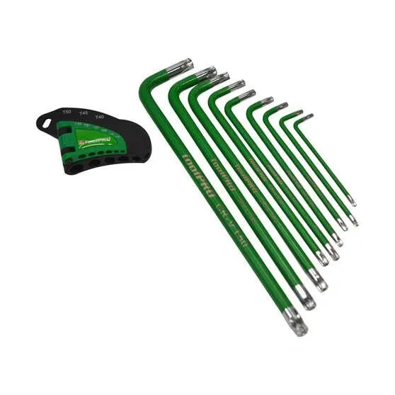 ToolPRO Long Hex Key Set - Torx, 9 Pieces