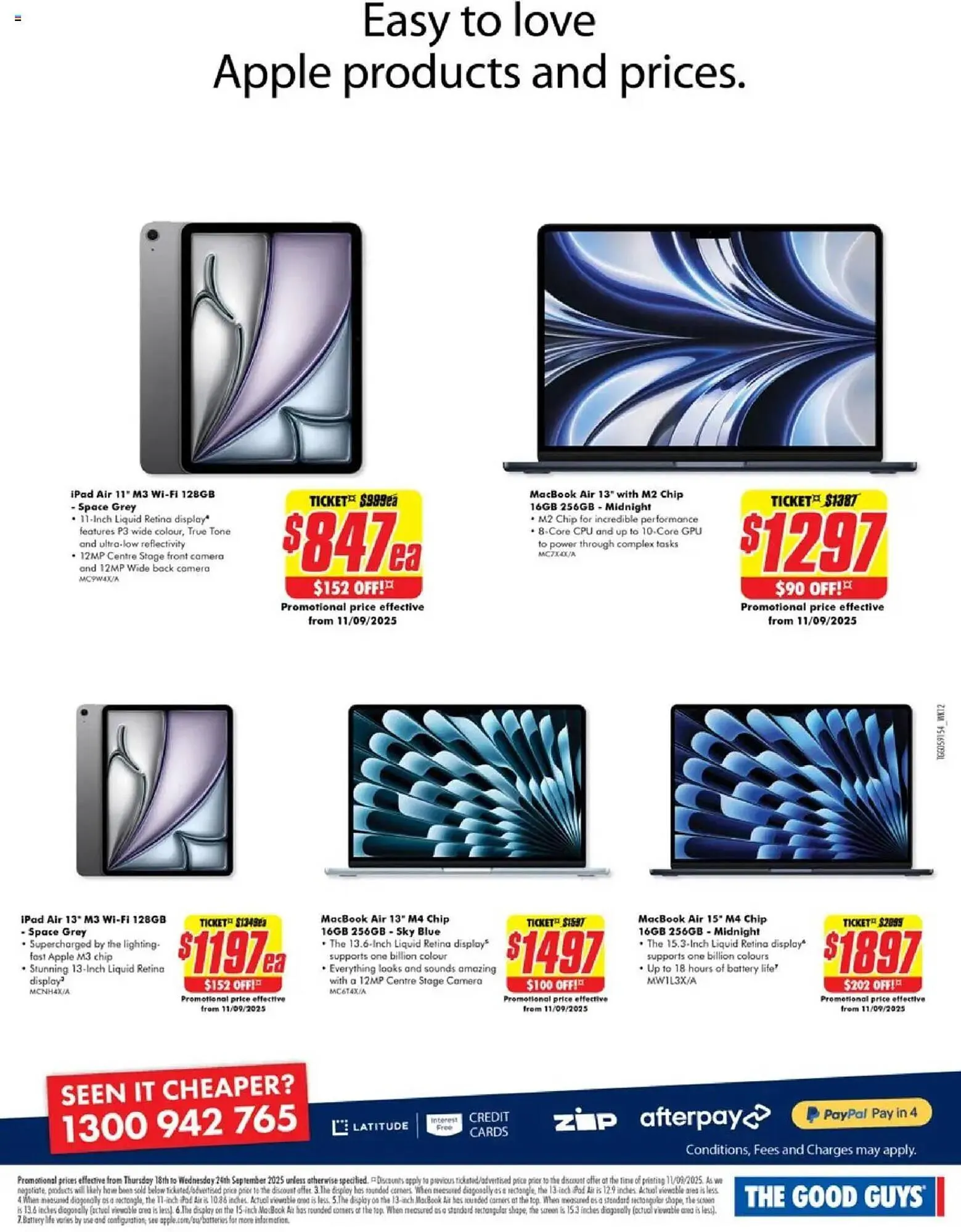 The Good Guys catalogue - Catalogue valid from 18 September to 24 September 2025 - page 4