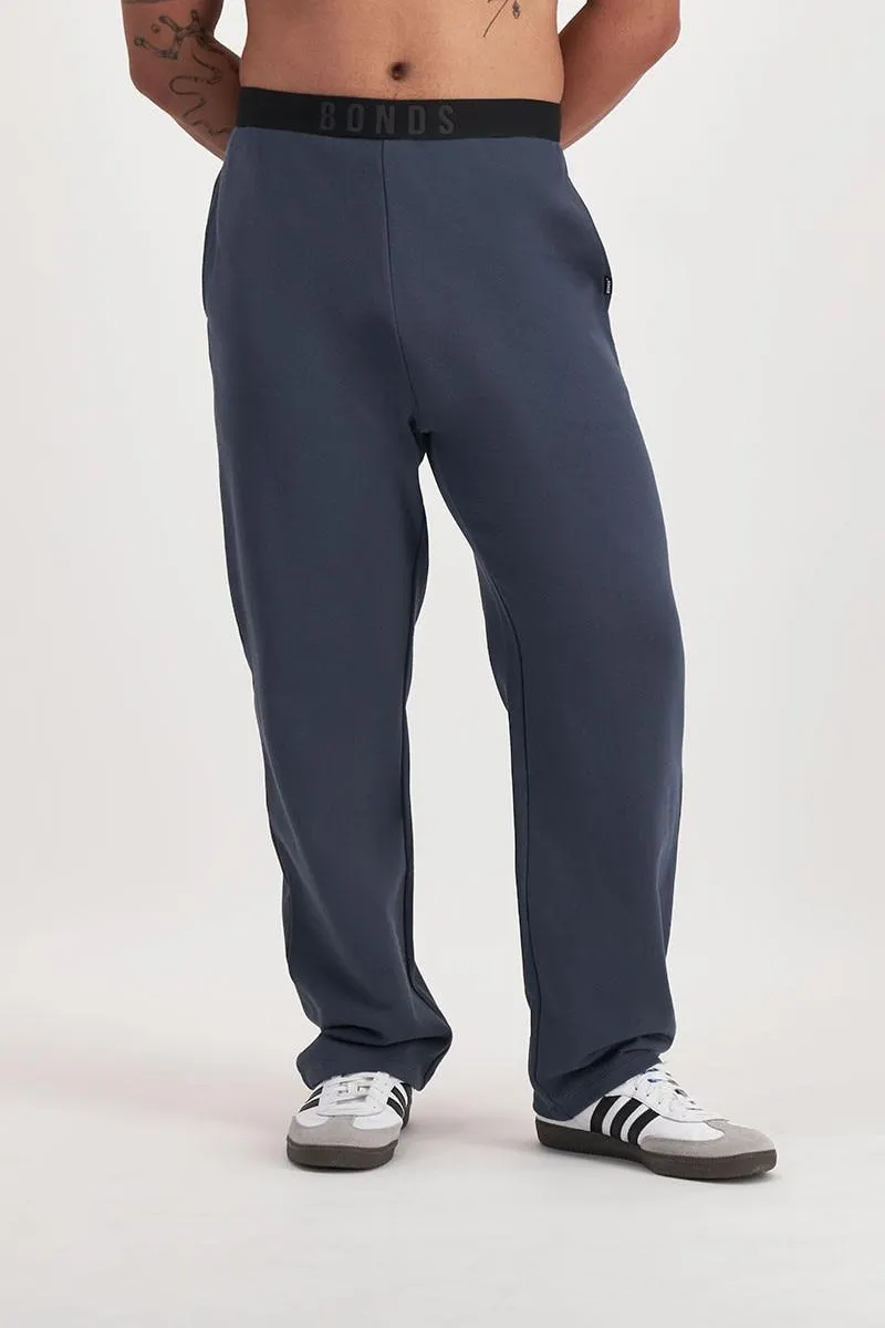 Sweats Cotton Logo Straight Leg Trackie