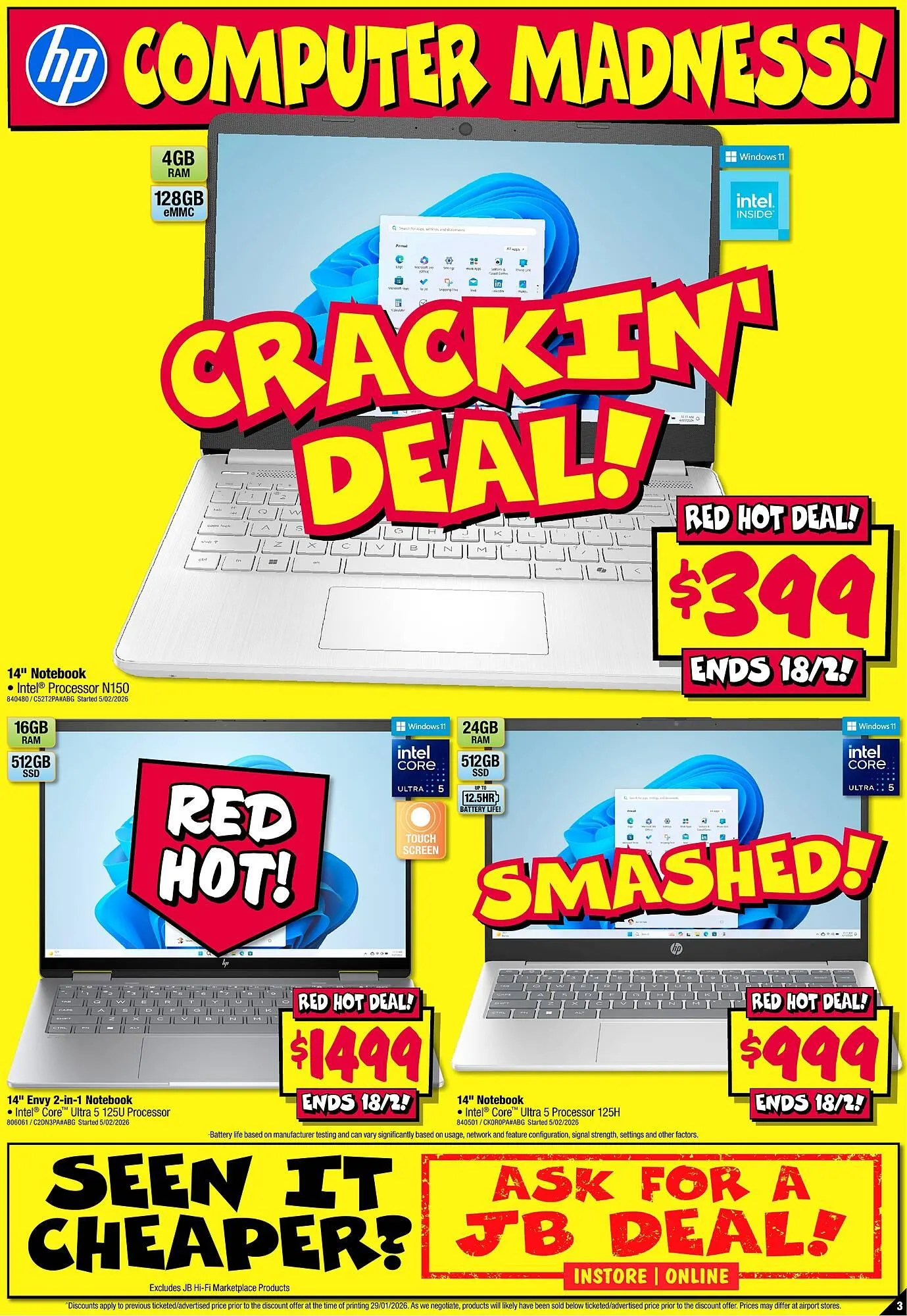 JB Hi-Fi catalogue - Catalogue valid from 12 February to 18 February 2026 - page 3