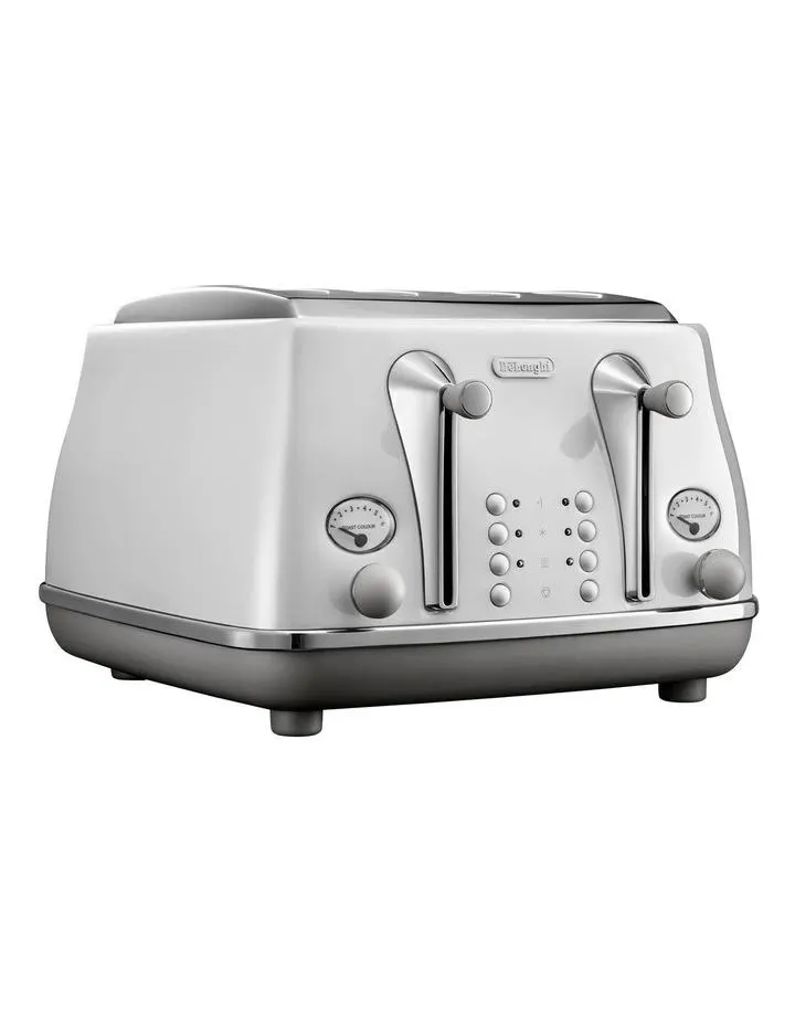 Icona Capitals Sydney 4 Slice Toaster CTOC4003W