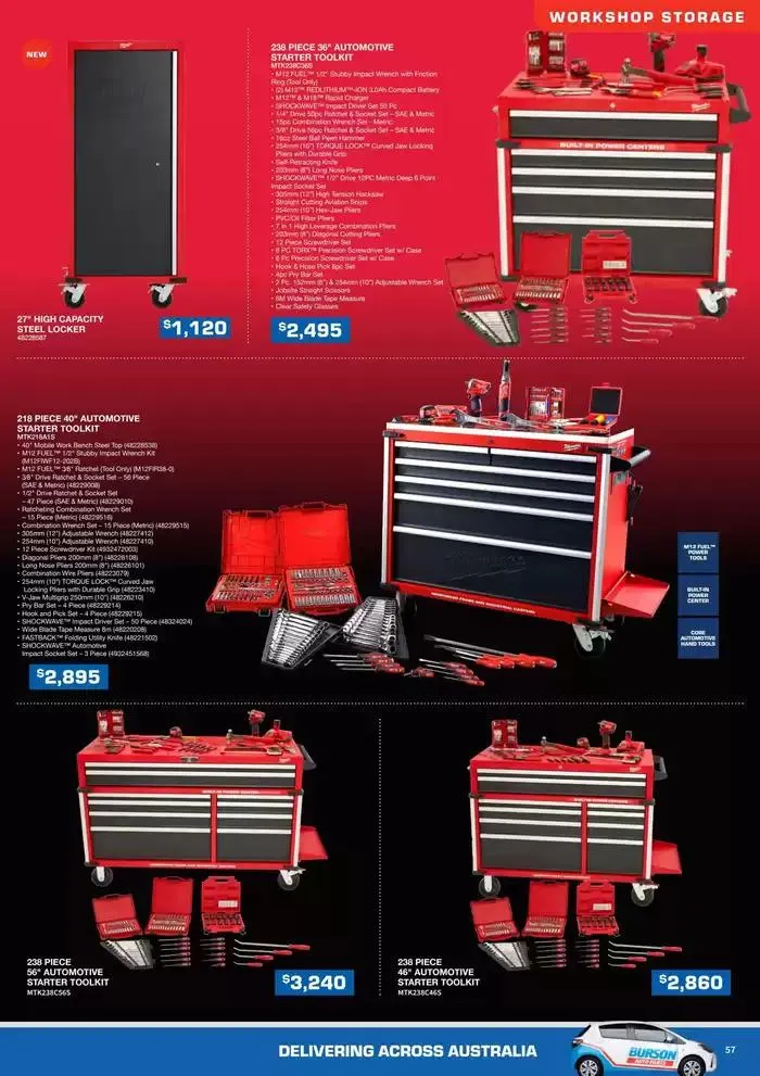 Tools & Equipment Q1 2025 - Catalogue valid from 1 January to 31 March 2025 - page 57