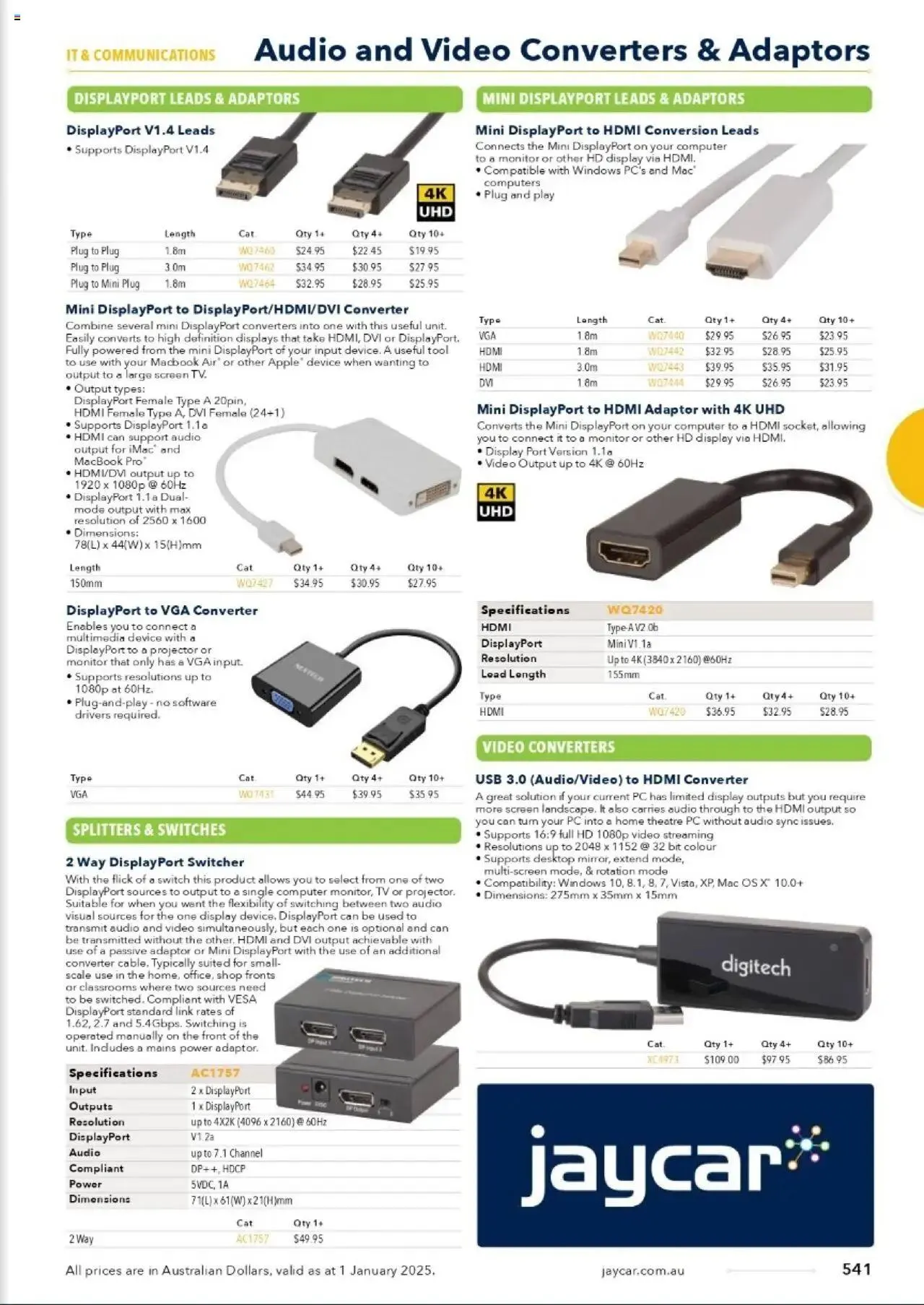 Jaycar Celebrating 40 Years in Electronics - Catalogue valid from 1 January to 29 August 2025 - page 469