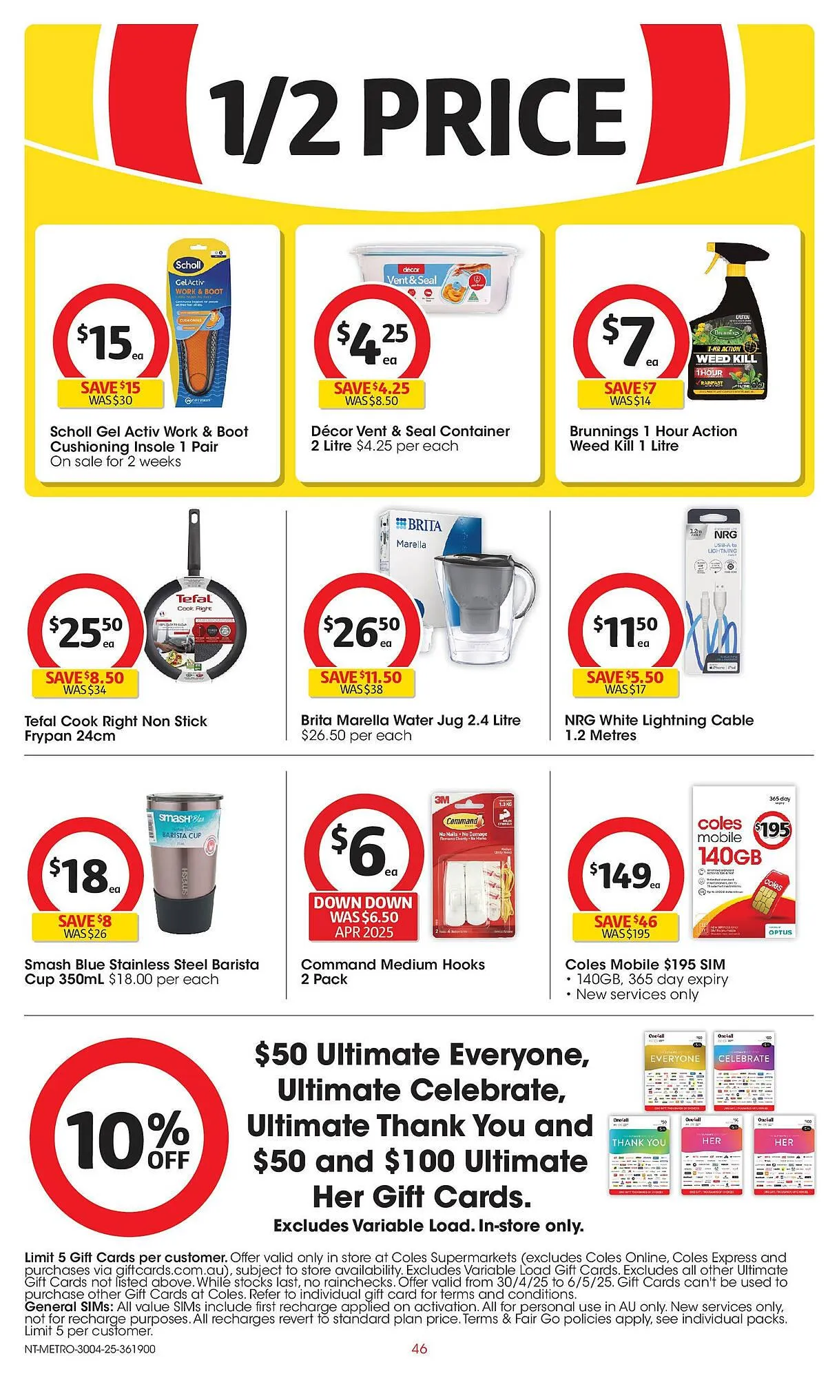 Coles catalogue - Catalogue valid from 29 April to 6 May 2025 - page 46