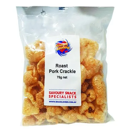 Snack Lovers Roasted Pork Crackle 75G