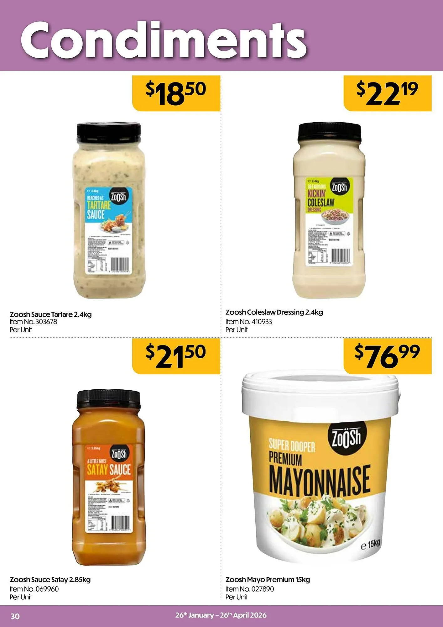 Campbells Wholesale catalogue - Catalogue valid from 26 January to 26 February 2026 - page 30