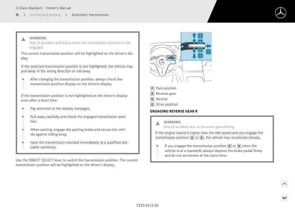 S - Class Maybach - Catalogue valid from 11 September to 11 September 2025 - page 397