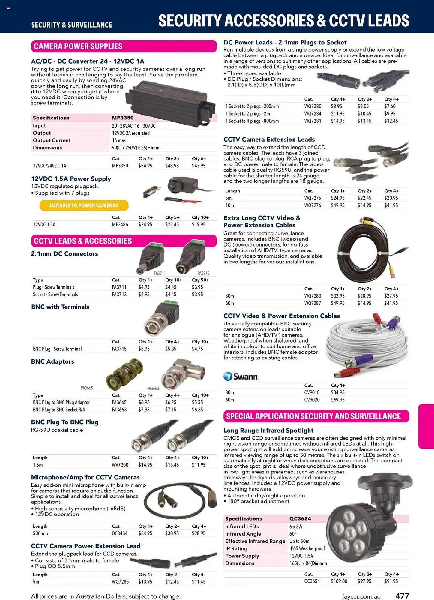 Jaycar Electronics catalogue - Catalogue valid from 8 July to 9 July 2026 - page 477
