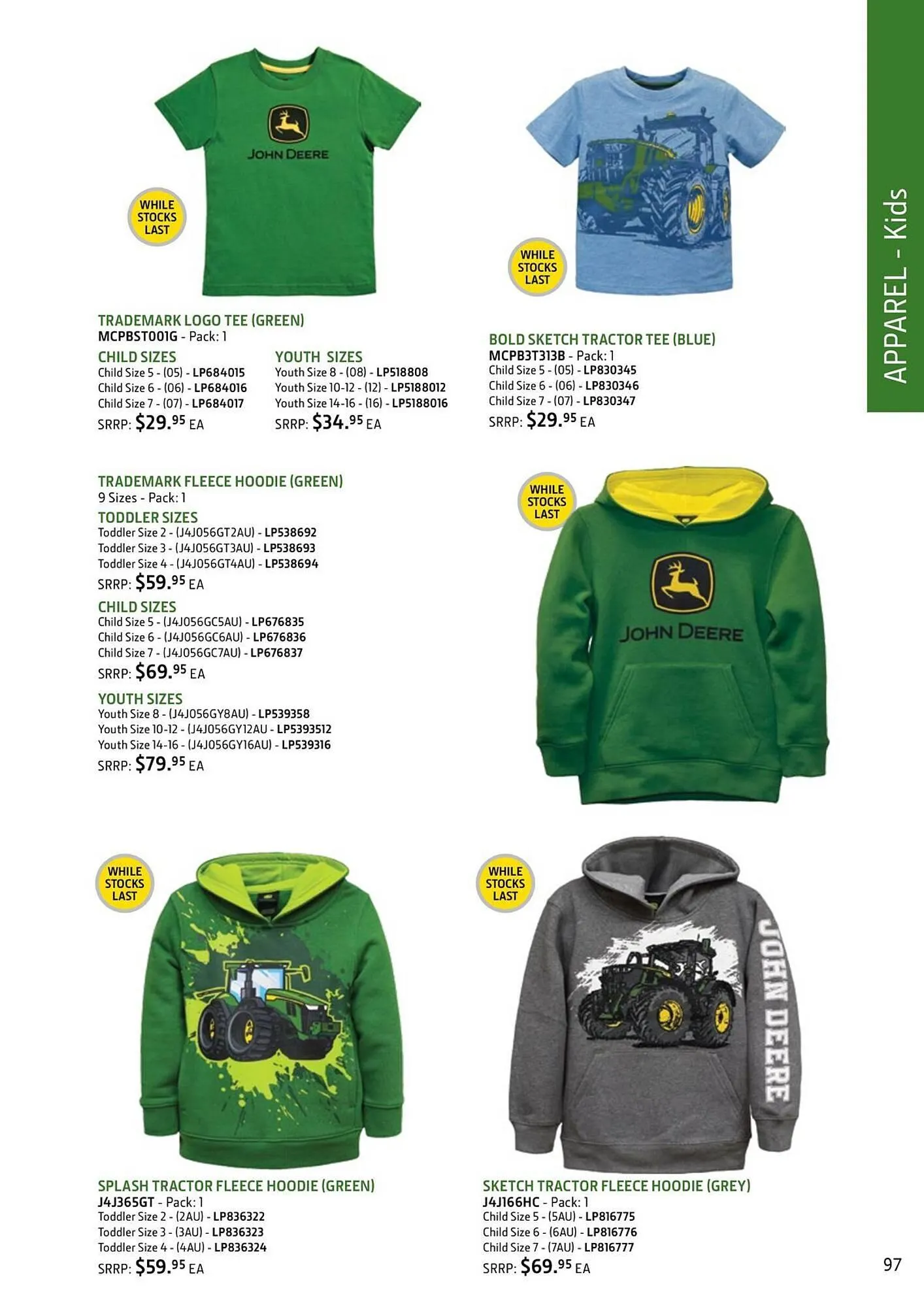 John Deere catalogue - Catalogue valid from 24 February to 31 December 2026 - page 97