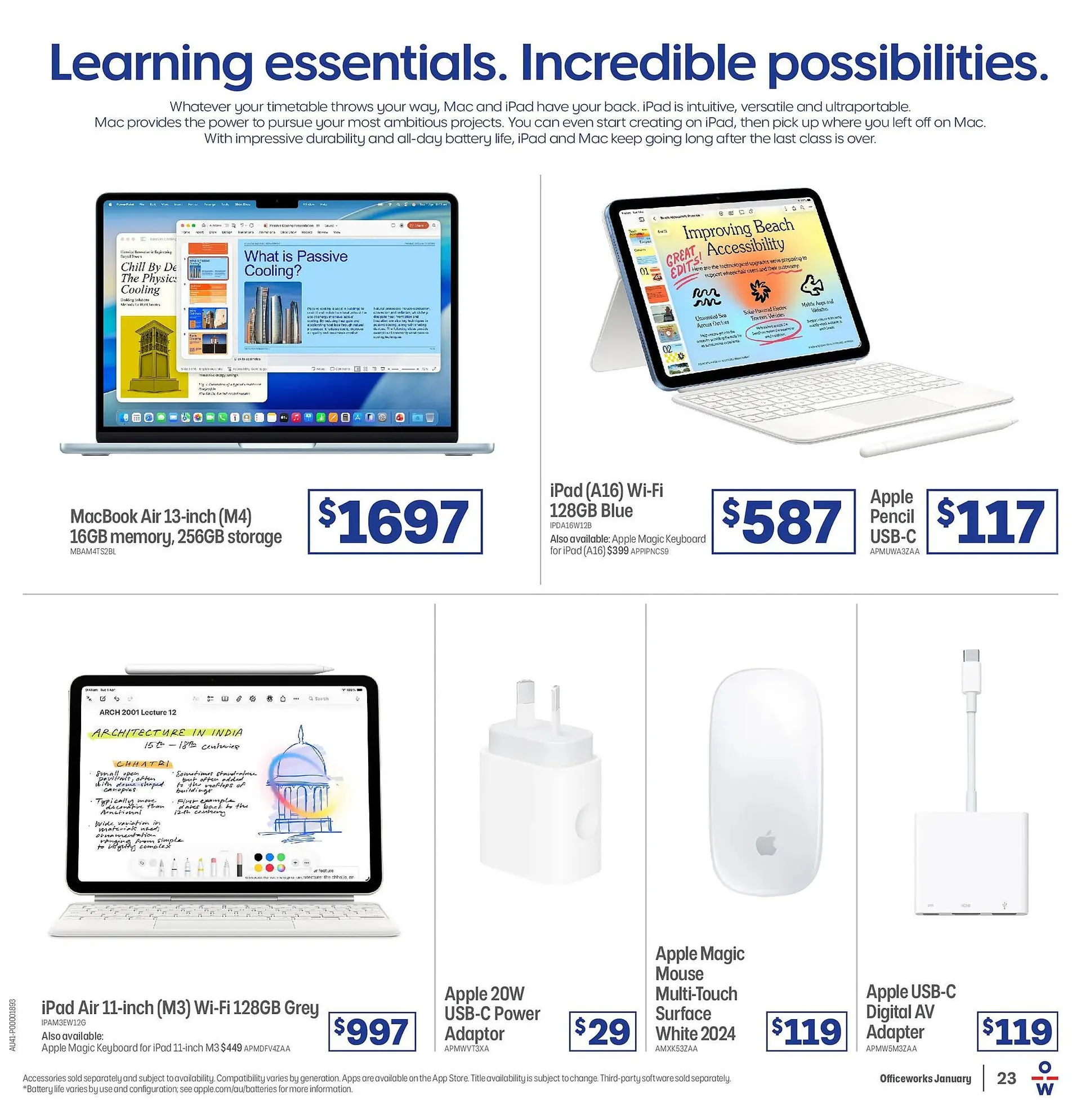 Officeworks catalogue - Catalogue valid from 31 December to 2 February 2026 - page 23