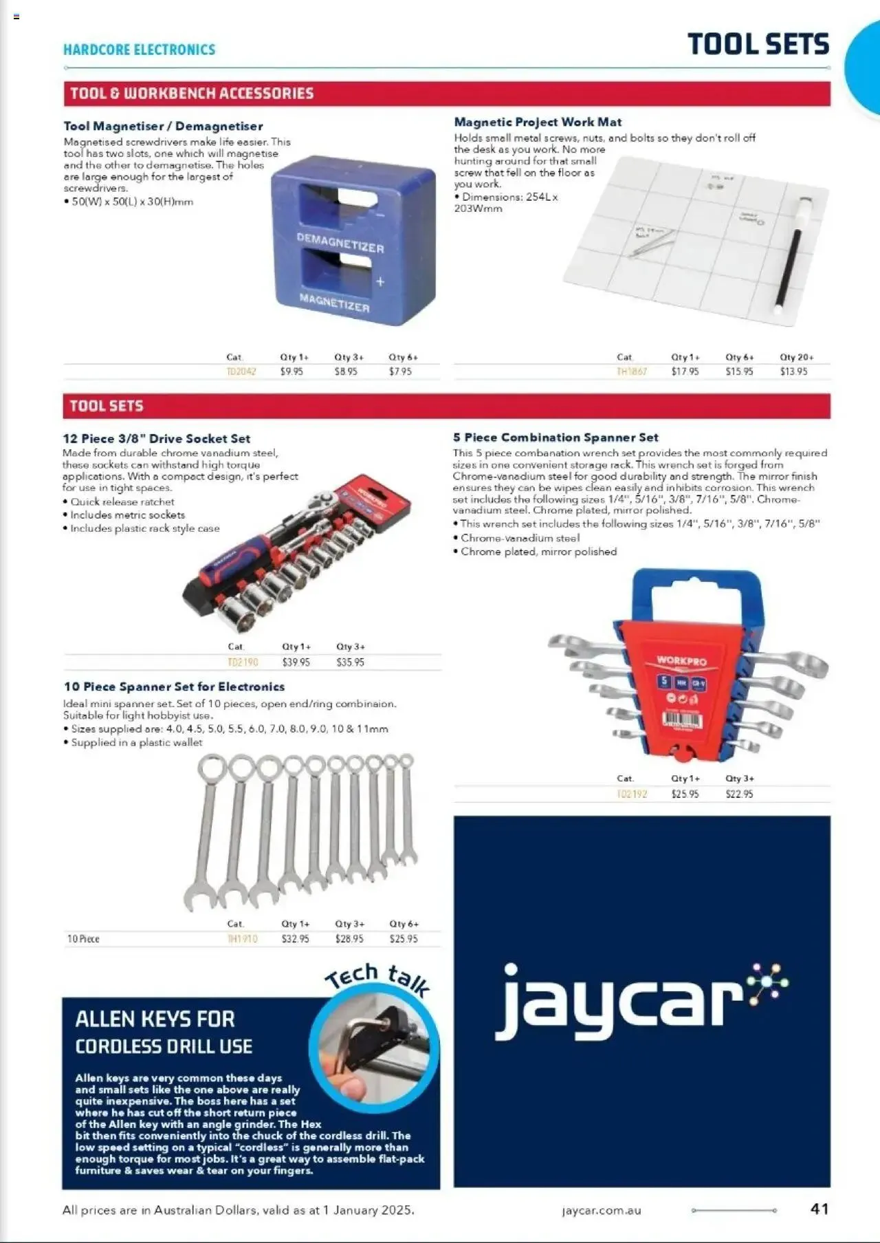 Jaycar Celebrating 40 Years in Electronics - Catalogue valid from 1 January to 29 August 2025 - page 36