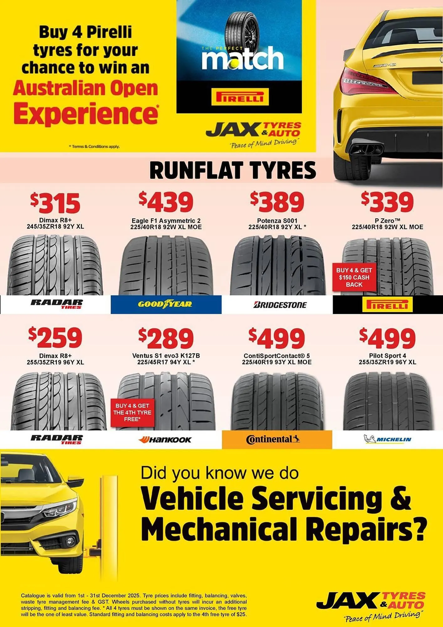 Jax Tyres catalogue - Catalogue valid from 1 December to 31 December 2025 - page 9