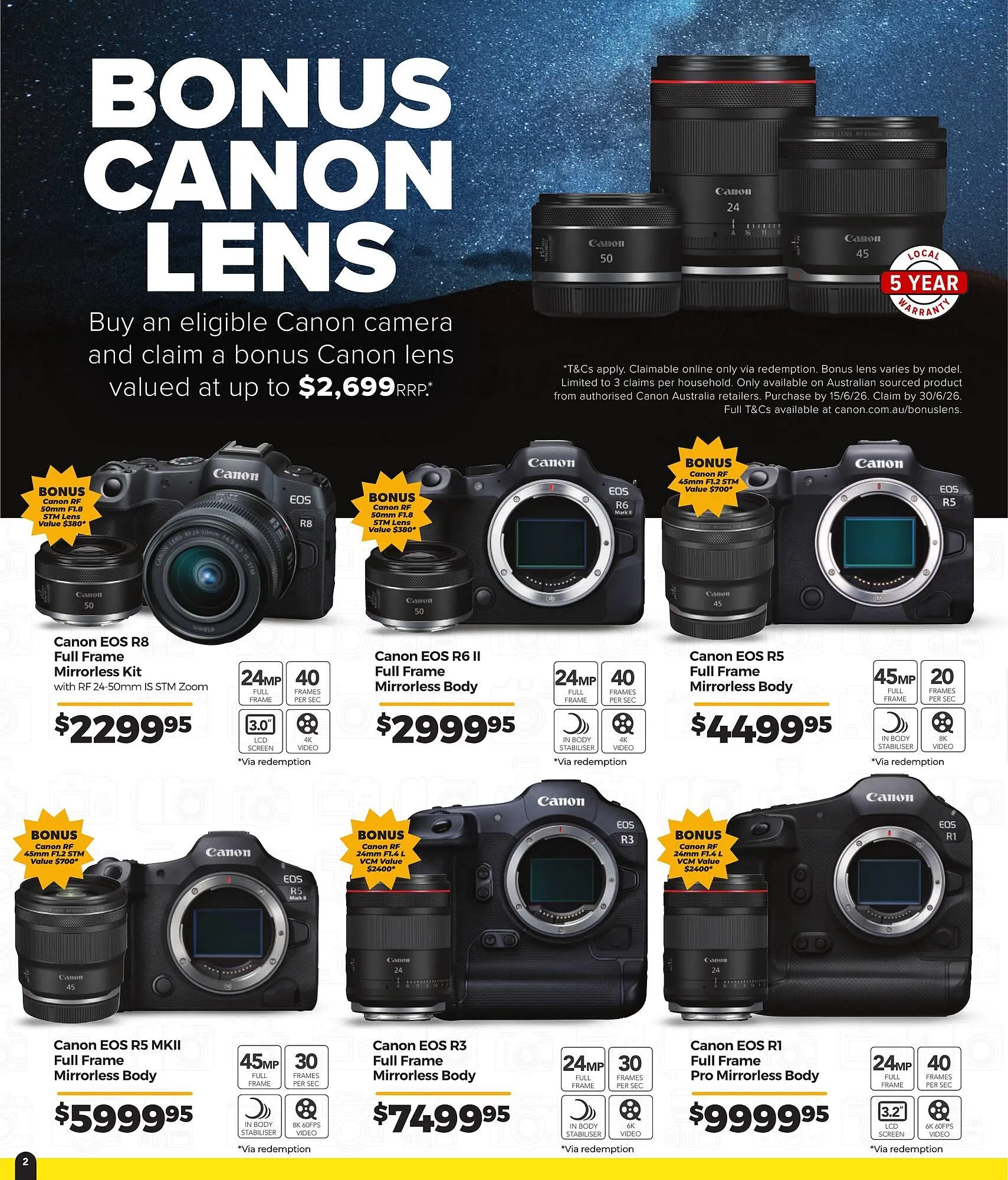 Teds Cameras catalogue - Catalogue valid from 6 April to 4 May 2026 - page 2