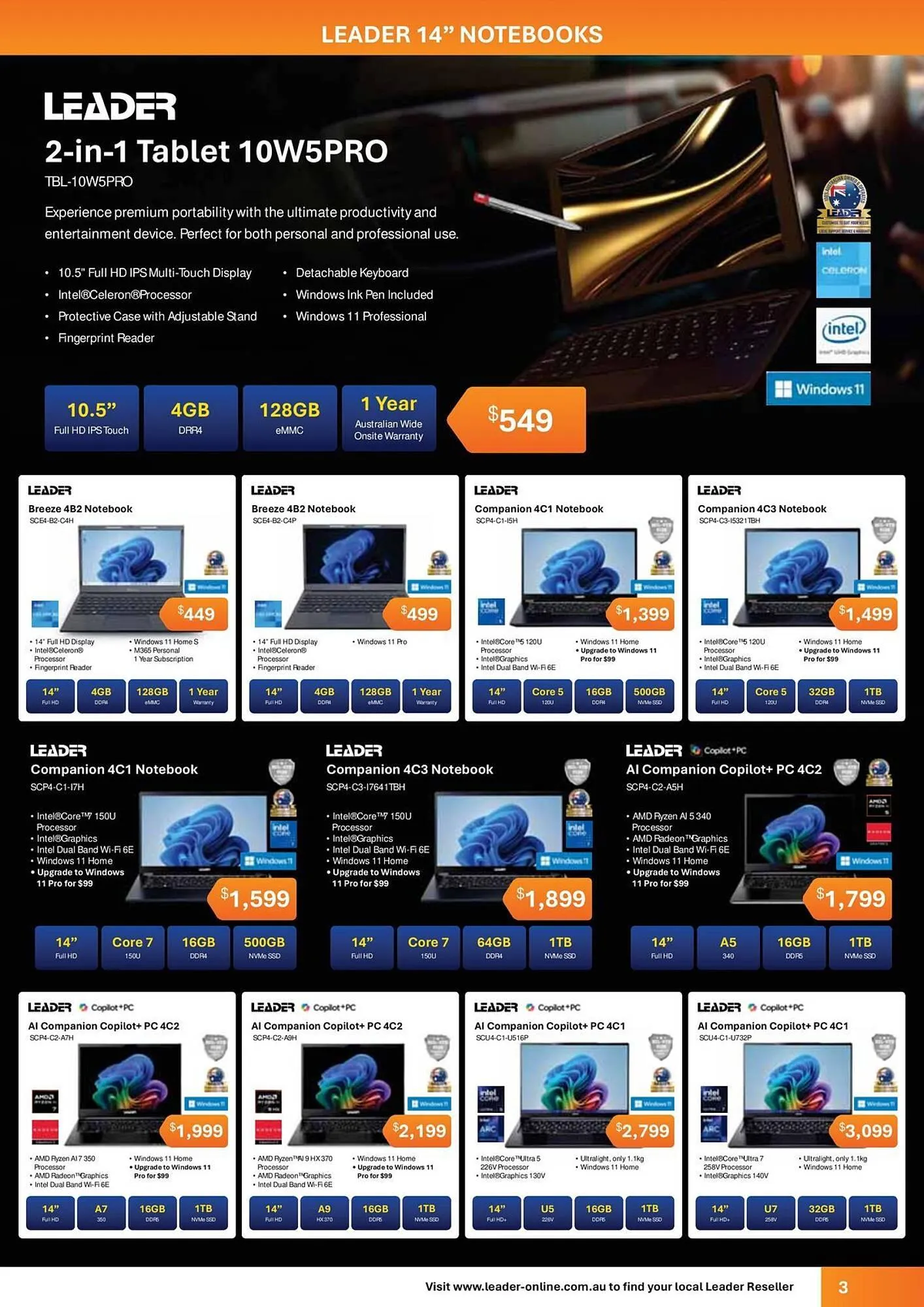 Leader Computers catalogue - Catalogue valid from 1 July to 31 October 2025 - page 3