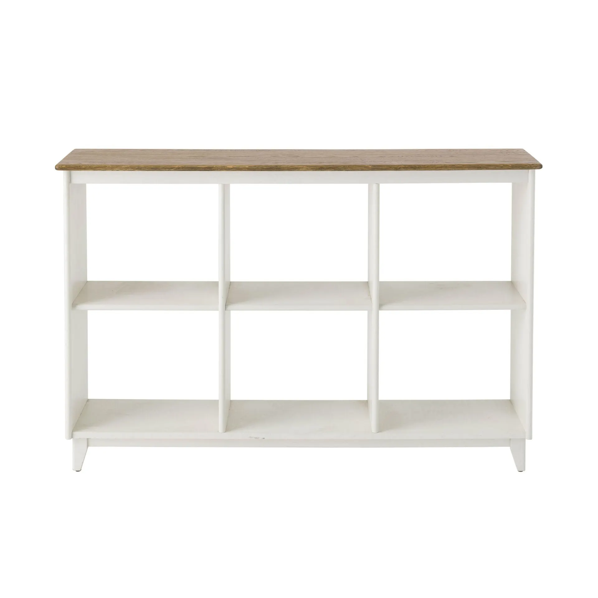 Maine Pigeon Hole Shelving 91 x 137 cm White