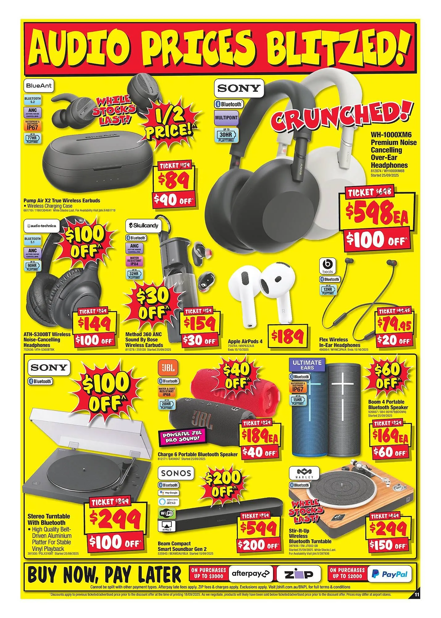 JB Hi-Fi catalogue - Catalogue valid from 2 October to 8 October 2025 - page 11