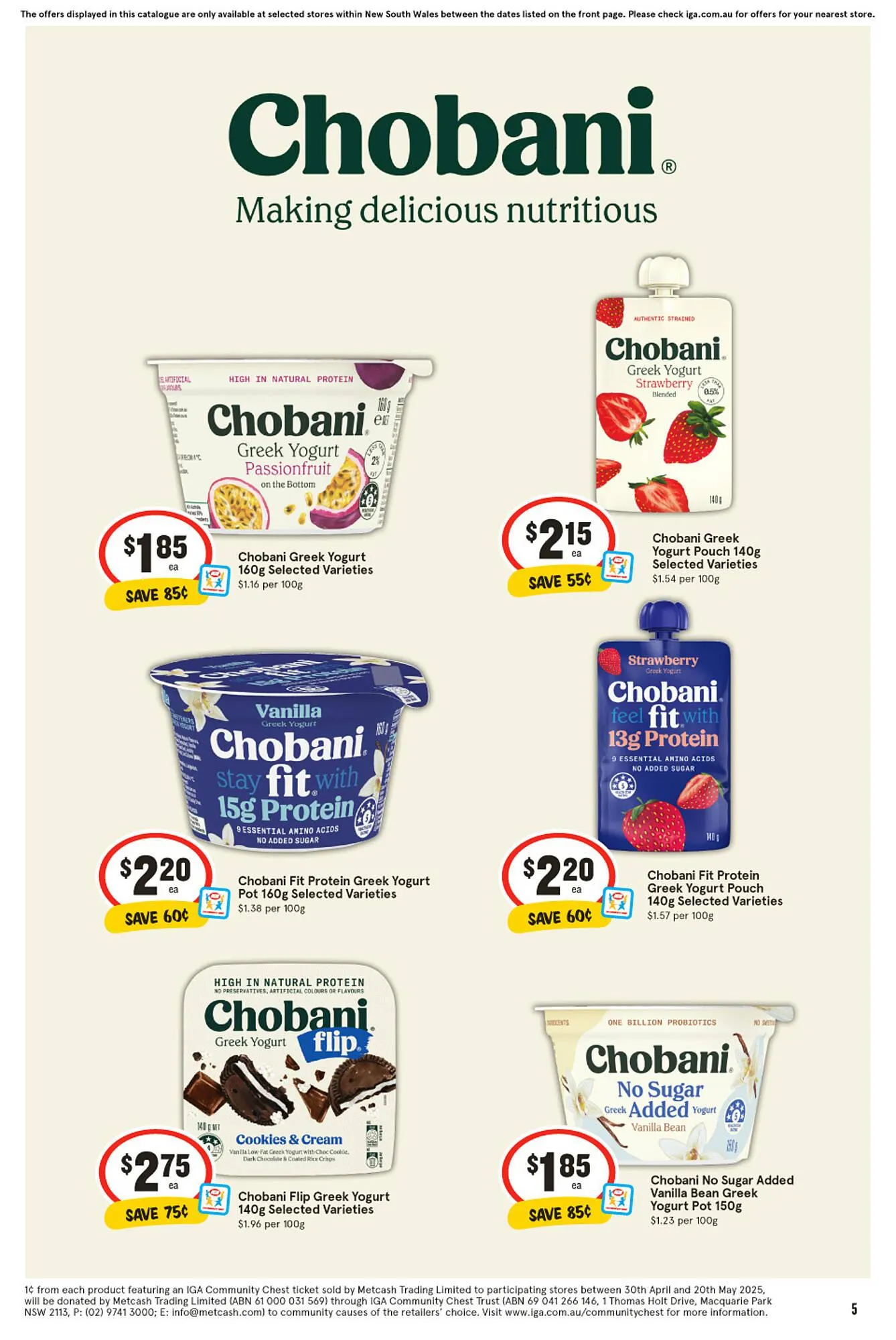 IGA catalogue - Catalogue valid from 30 April to 6 May 2025 - page 6