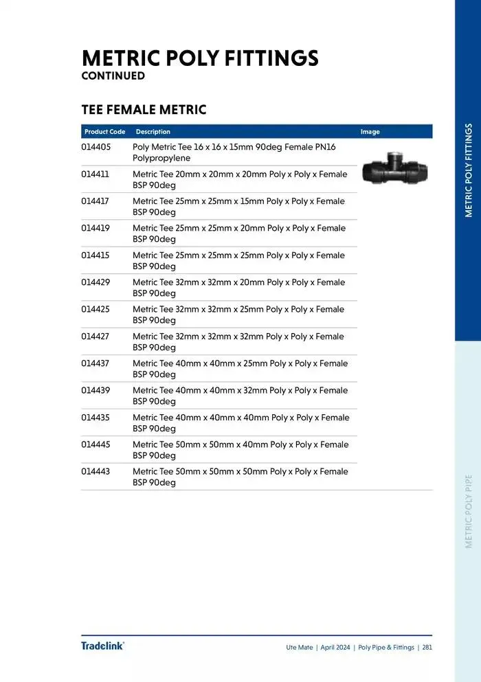 Ute Mate - Catalogue valid from 20 November to 31 December 2024 - page 289