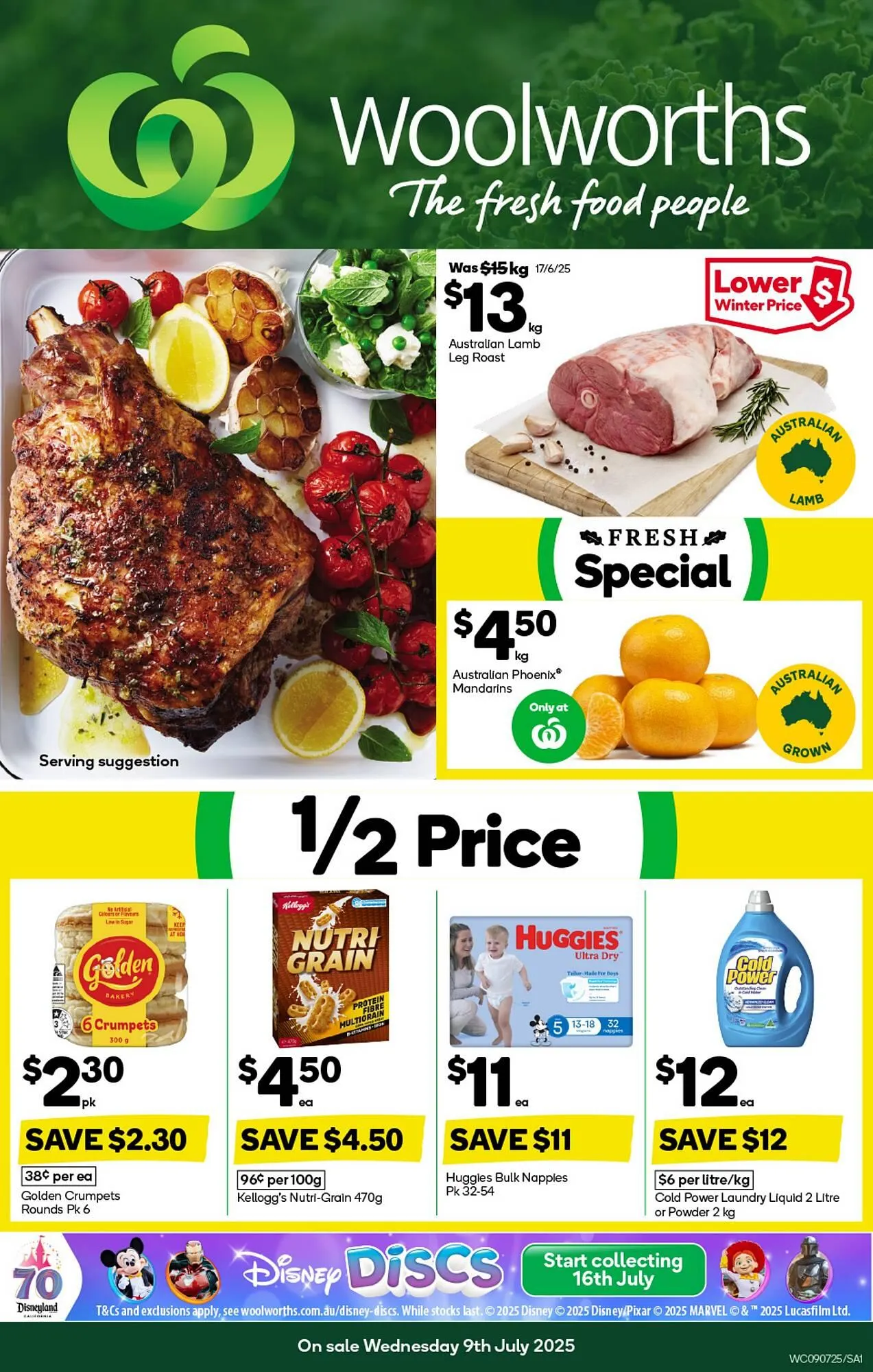 Woolworths catalogue - Catalogue valid from 9 July to 15 July 2025 - page 1