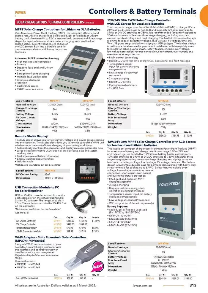 Celebrating 40 Years In Electronics - Catalogue valid from 4 March to 31 March 2025 - page 313