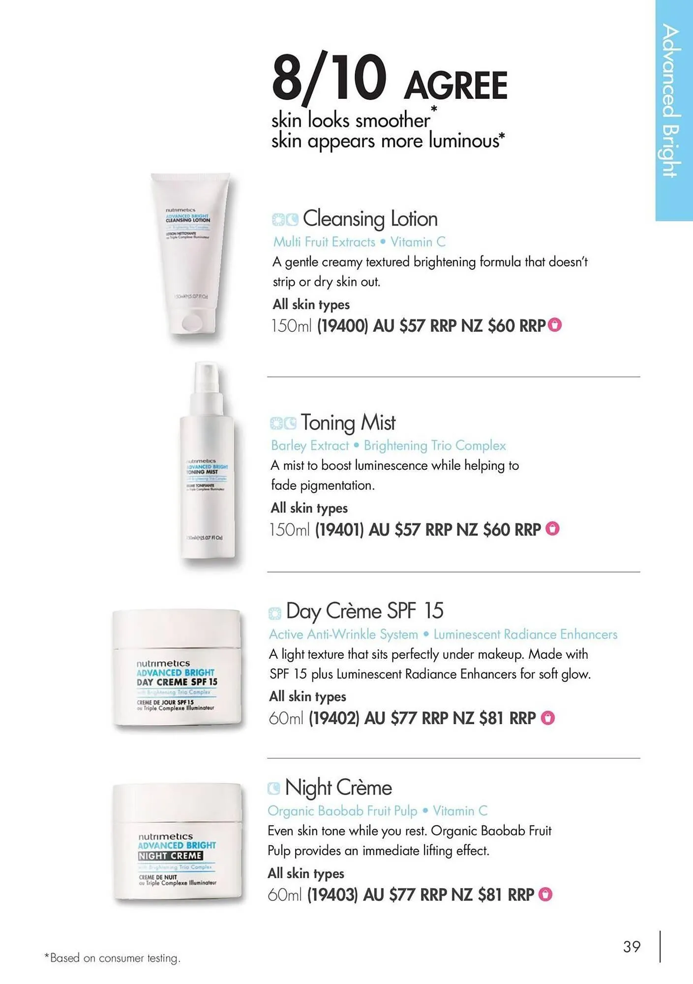 Nutrimetics catalogue - Catalogue valid from 16 January to 31 December 2025 - page 39