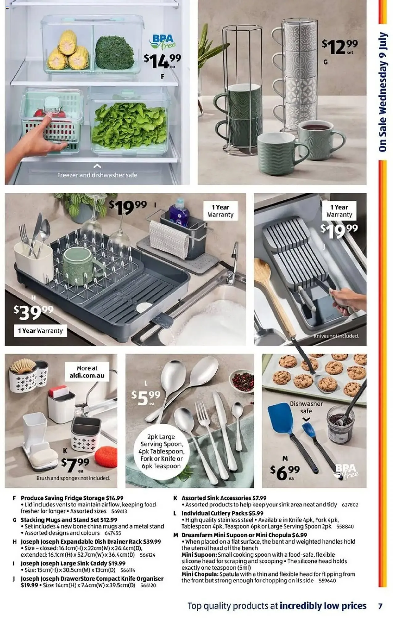 ALDI SpecialBuys catalogue - Catalogue valid from 9 July to 15 July 2025 - page 7
