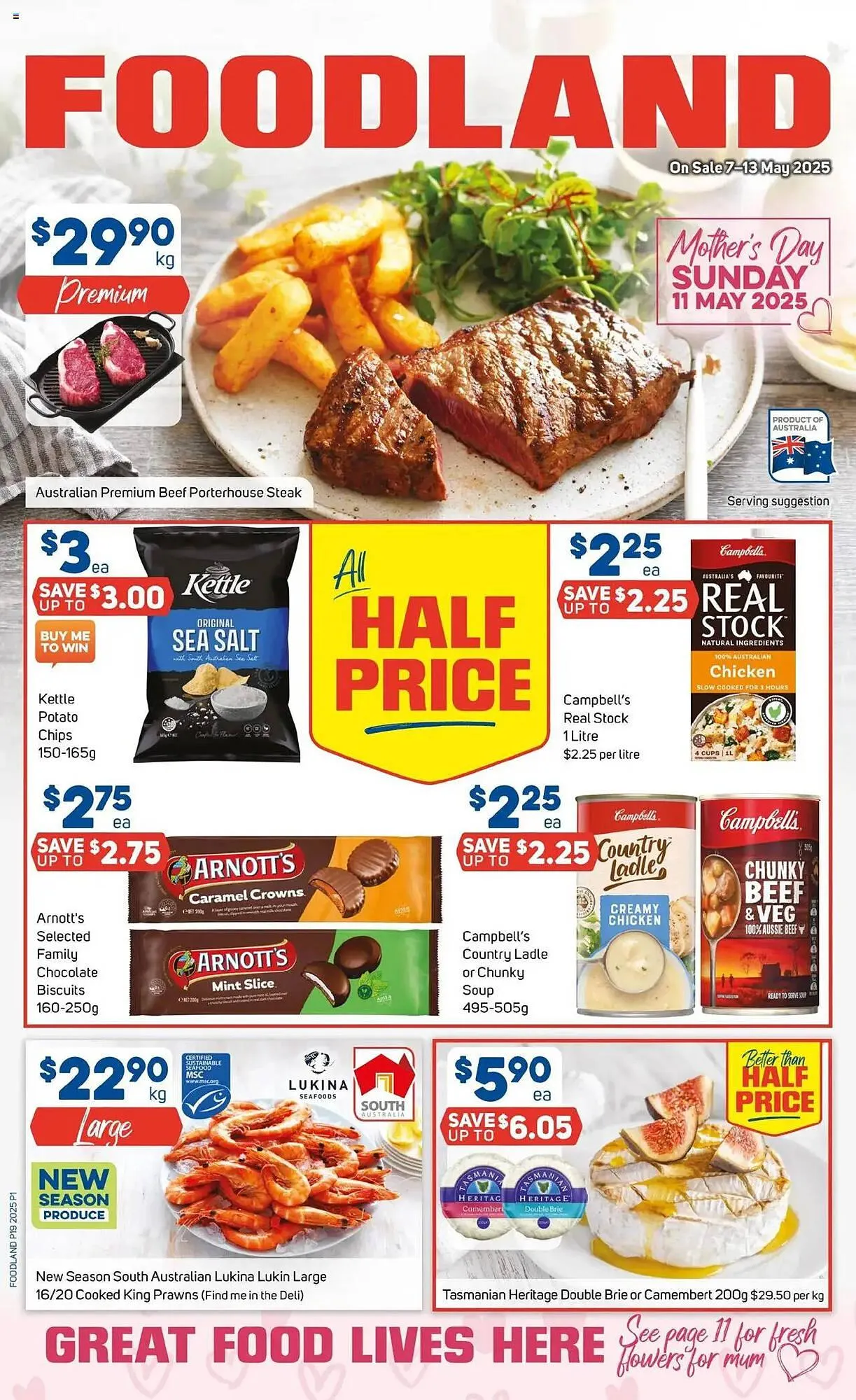 Foodland catalogue - Catalogue valid from 7 May to 13 May 2025 - page 1