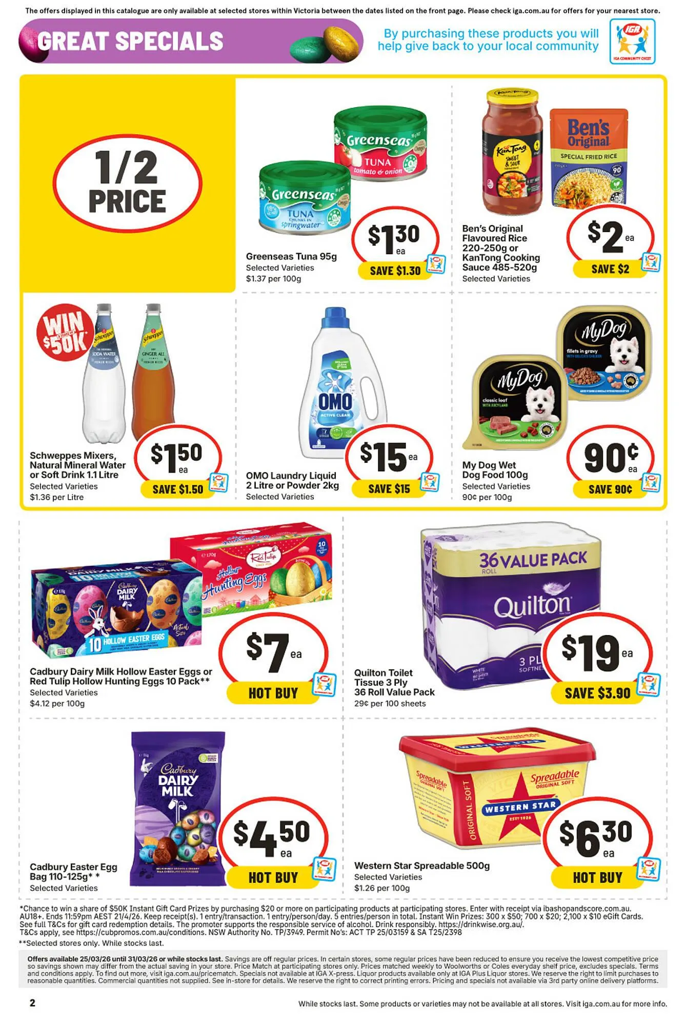 IGA catalogue - Catalogue valid from 25 March to 31 March 2026 - page 3