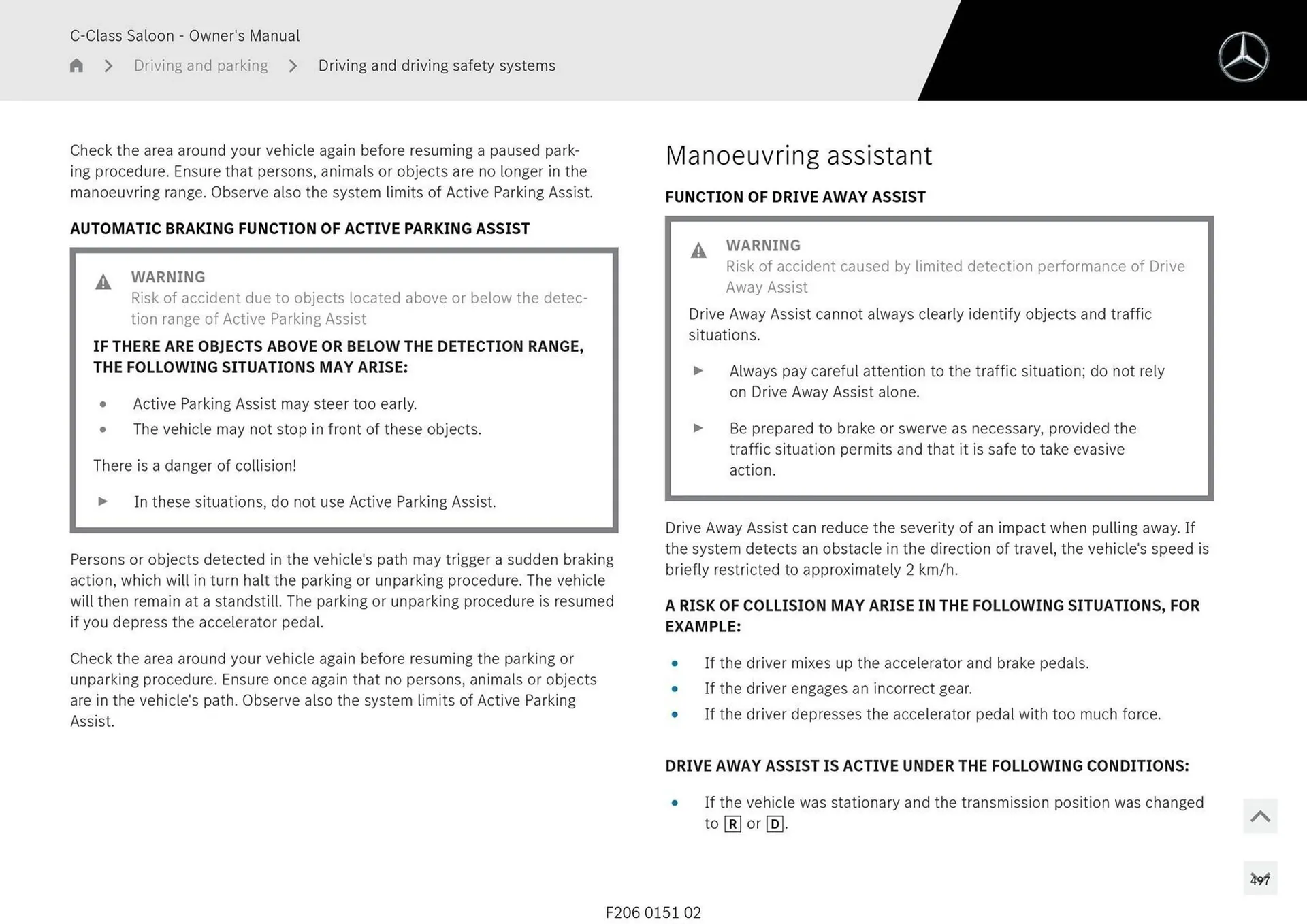 Mercedes-Benz catalogue - Catalogue valid from 28 April to 28 May 2025 - page 497