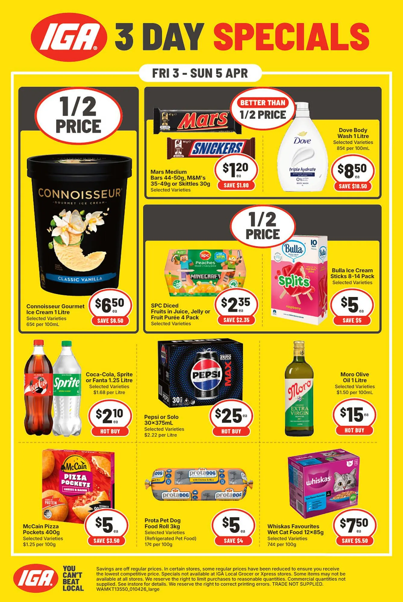 IGA catalogue - 1