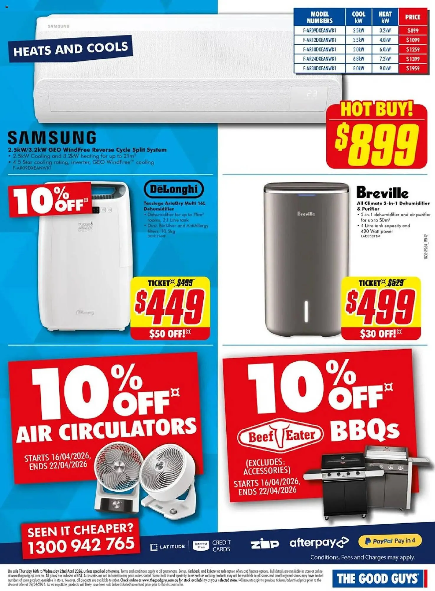 The Good Guys catalogue - Catalogue valid from 16 April to 22 April 2026 - page 22