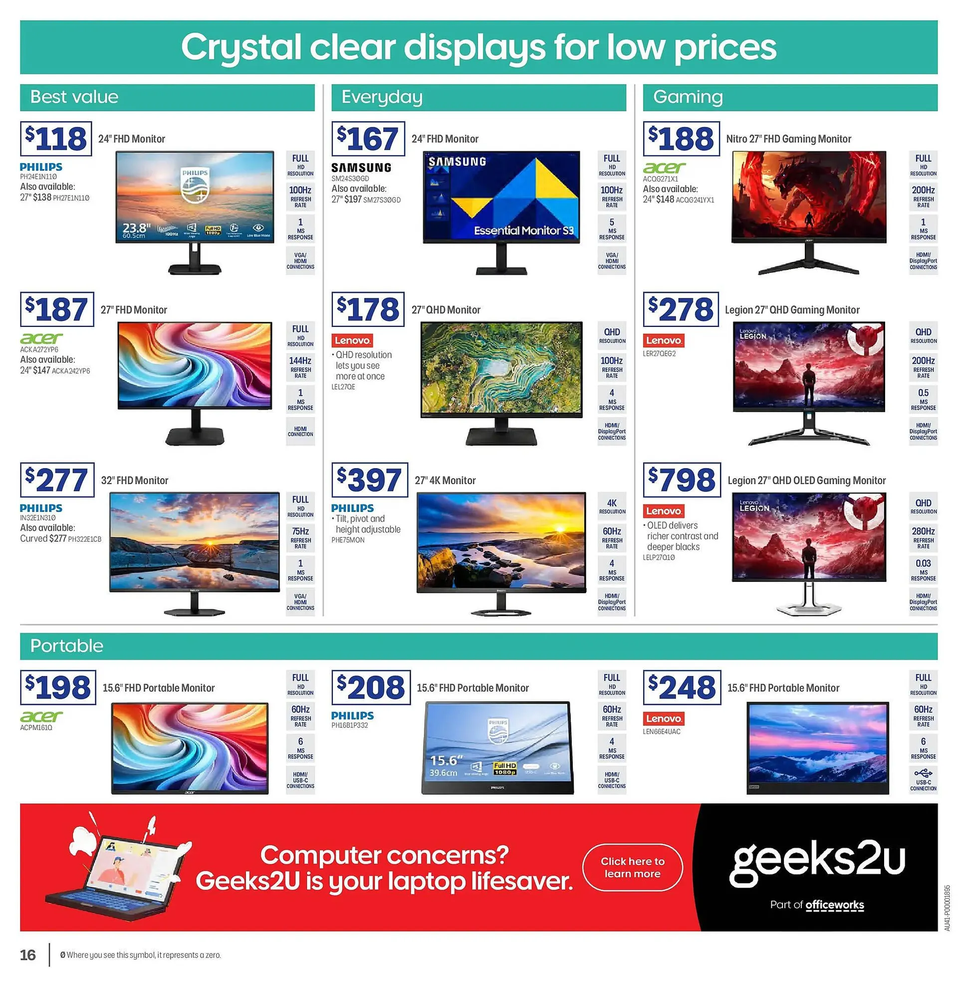 Officeworks catalogue - Catalogue valid from 16 February to 28 February 2026 - page 16