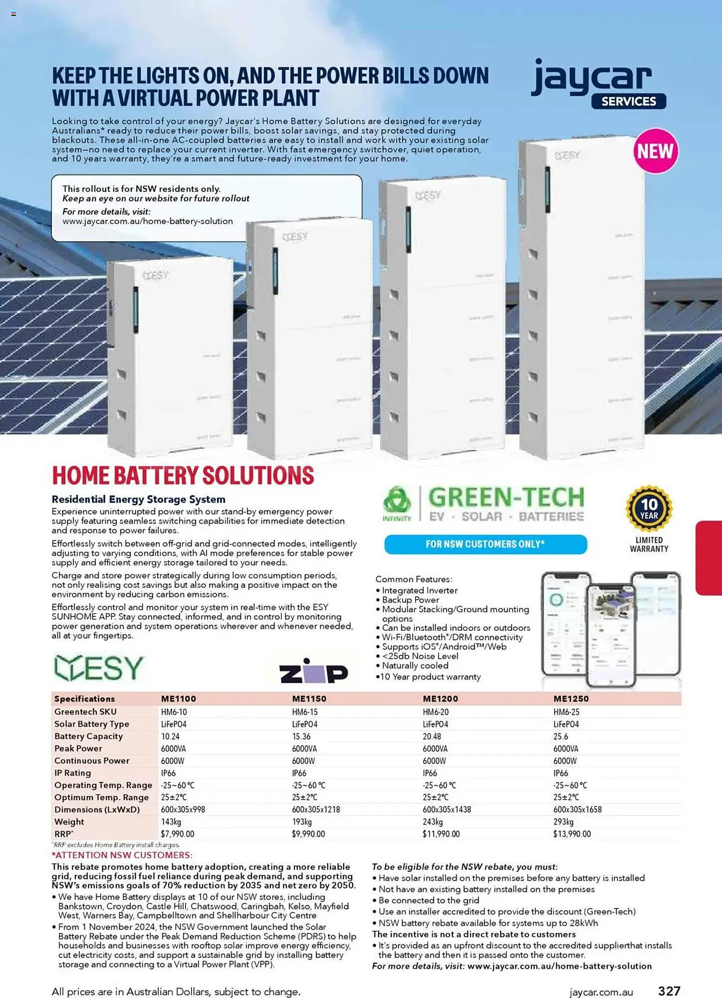 Jaycar Electronics catalogue - Catalogue valid from 8 July to 9 July 2026 - page 327