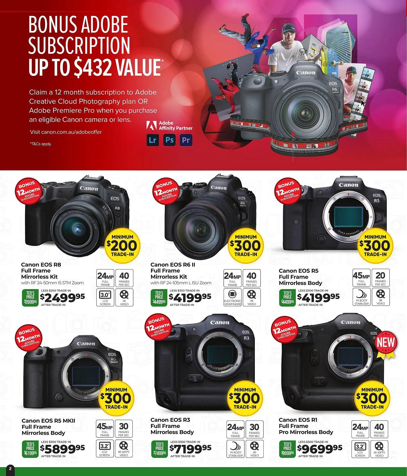 Teds Cameras catalogue - Catalogue valid from 1 September to 30 September 2025 - page 2