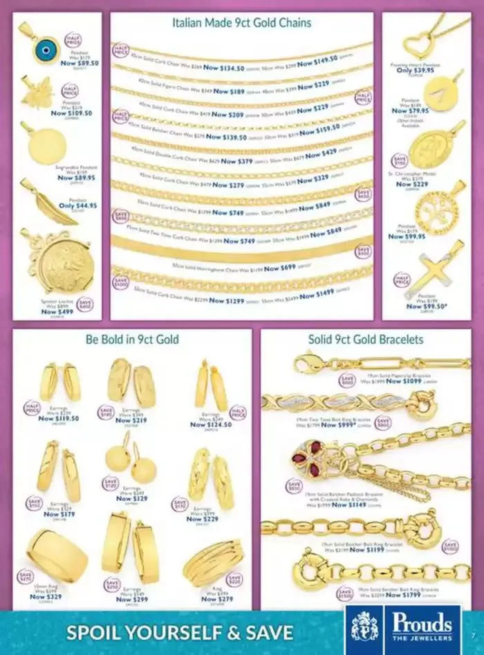 Jewellery & Watches Showcase - Catalogue valid from 17 March to 13 April 2025 - page 7