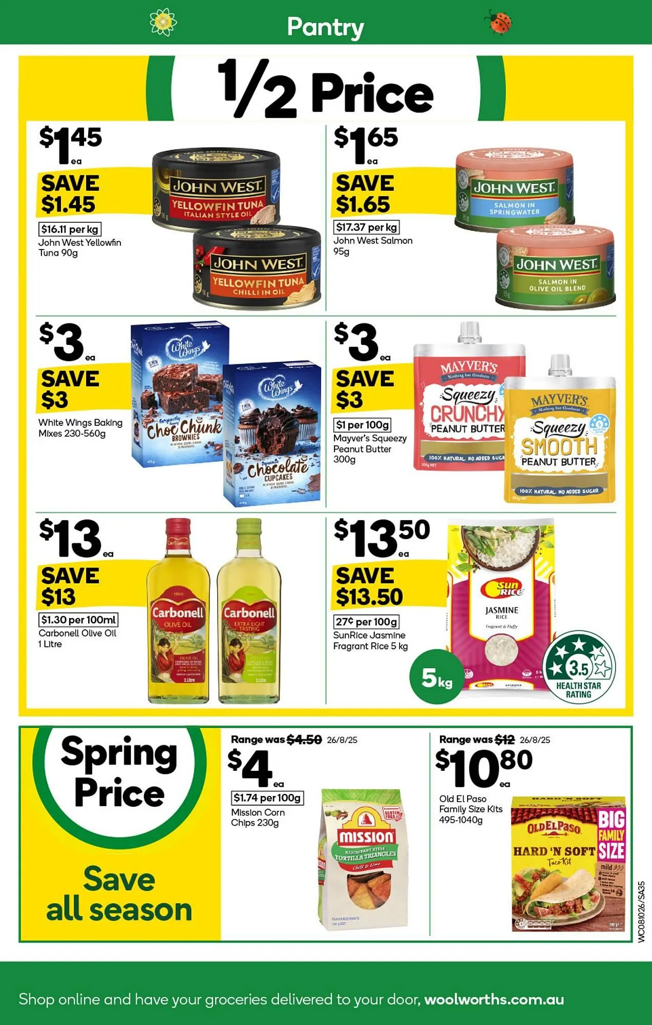 Woolworths catalogue - Catalogue valid from 8 October to 14 October 2025 - page 35