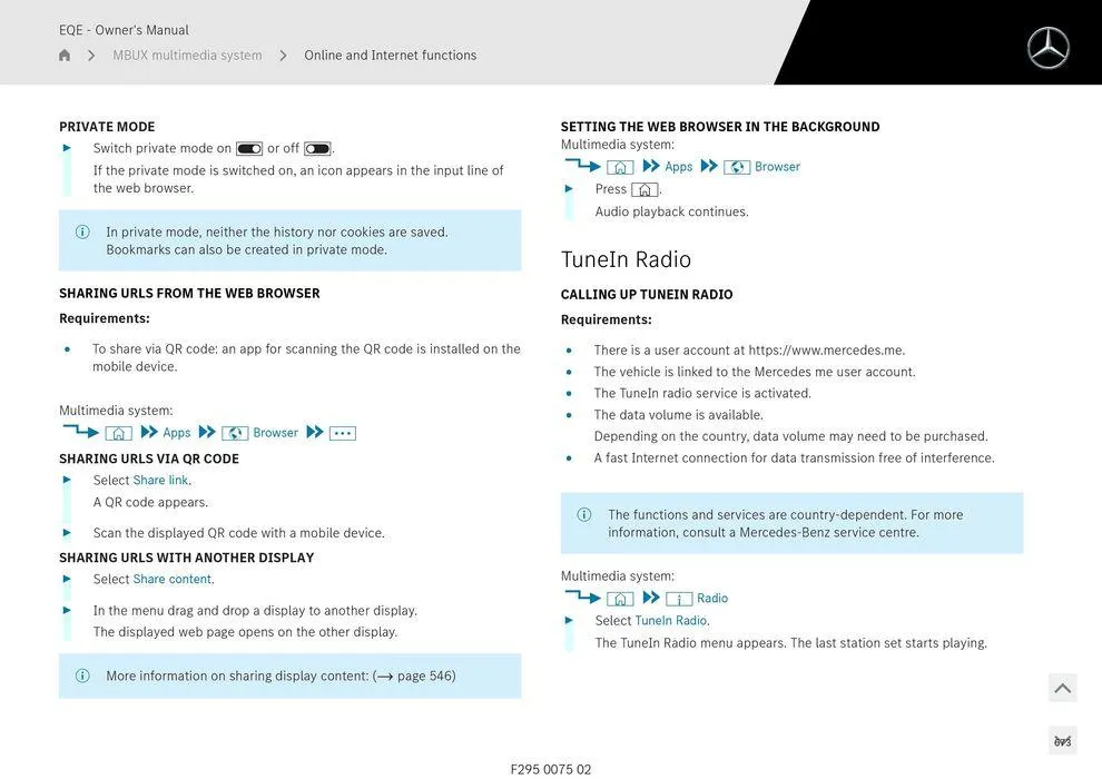 EQE Sedan - Catalogue valid from 11 September to 11 September 2025 - page 673