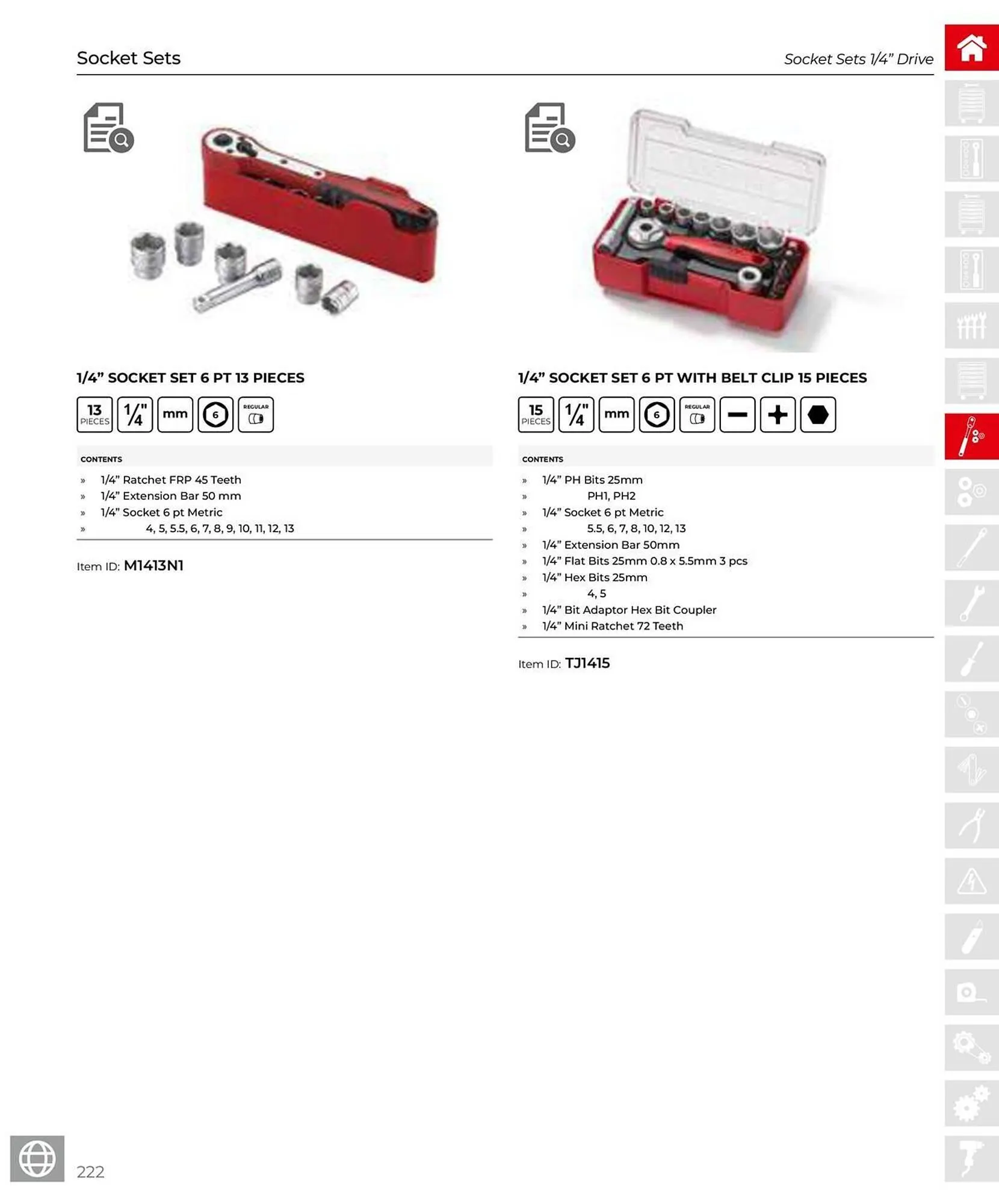 Teng Tools catalogue - Catalogue valid from 28 March to 31 December 2025 - page 223