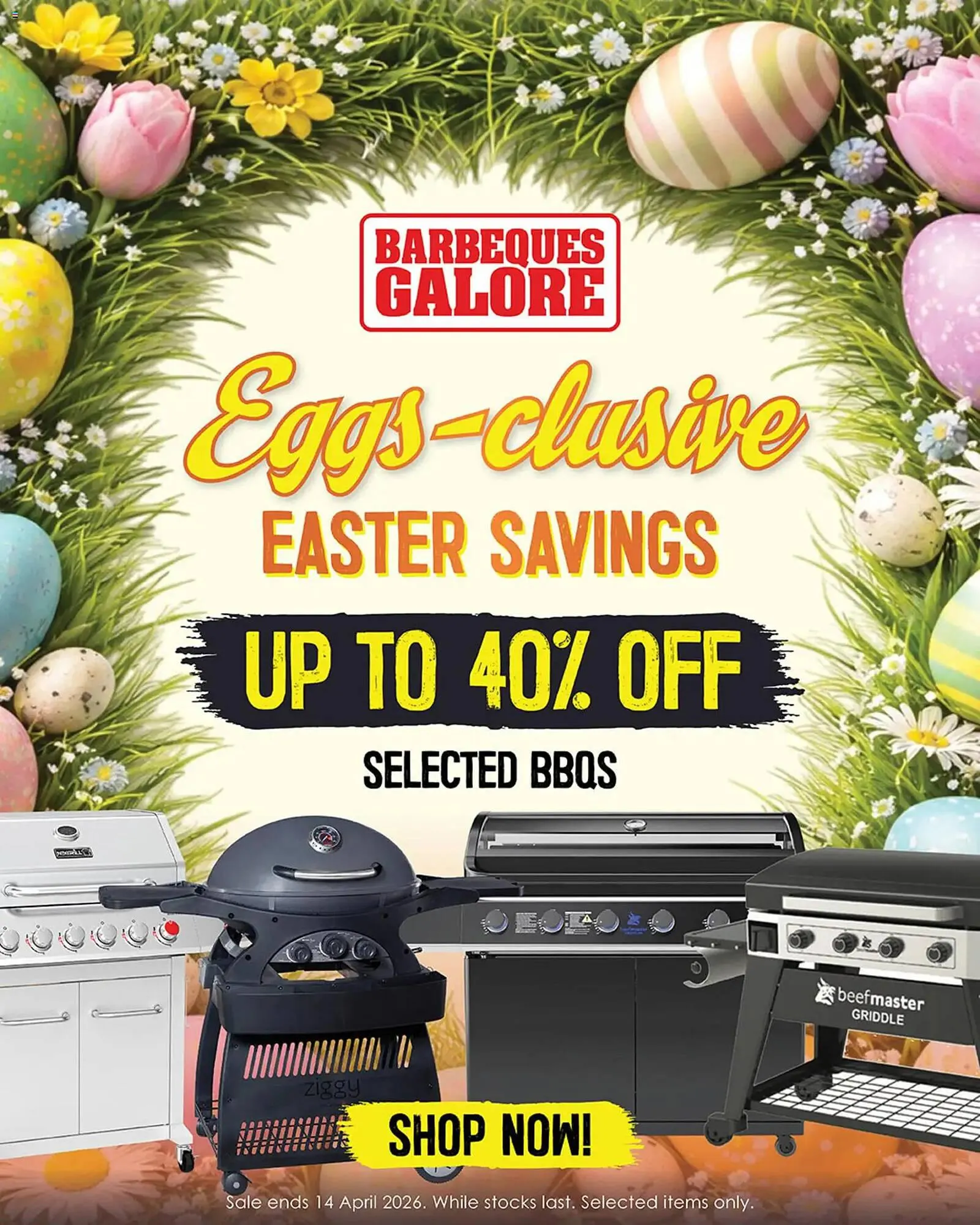 Barbeques Galore catalogue - Catalogue valid from 5 April to 14 April 2026 - page 1