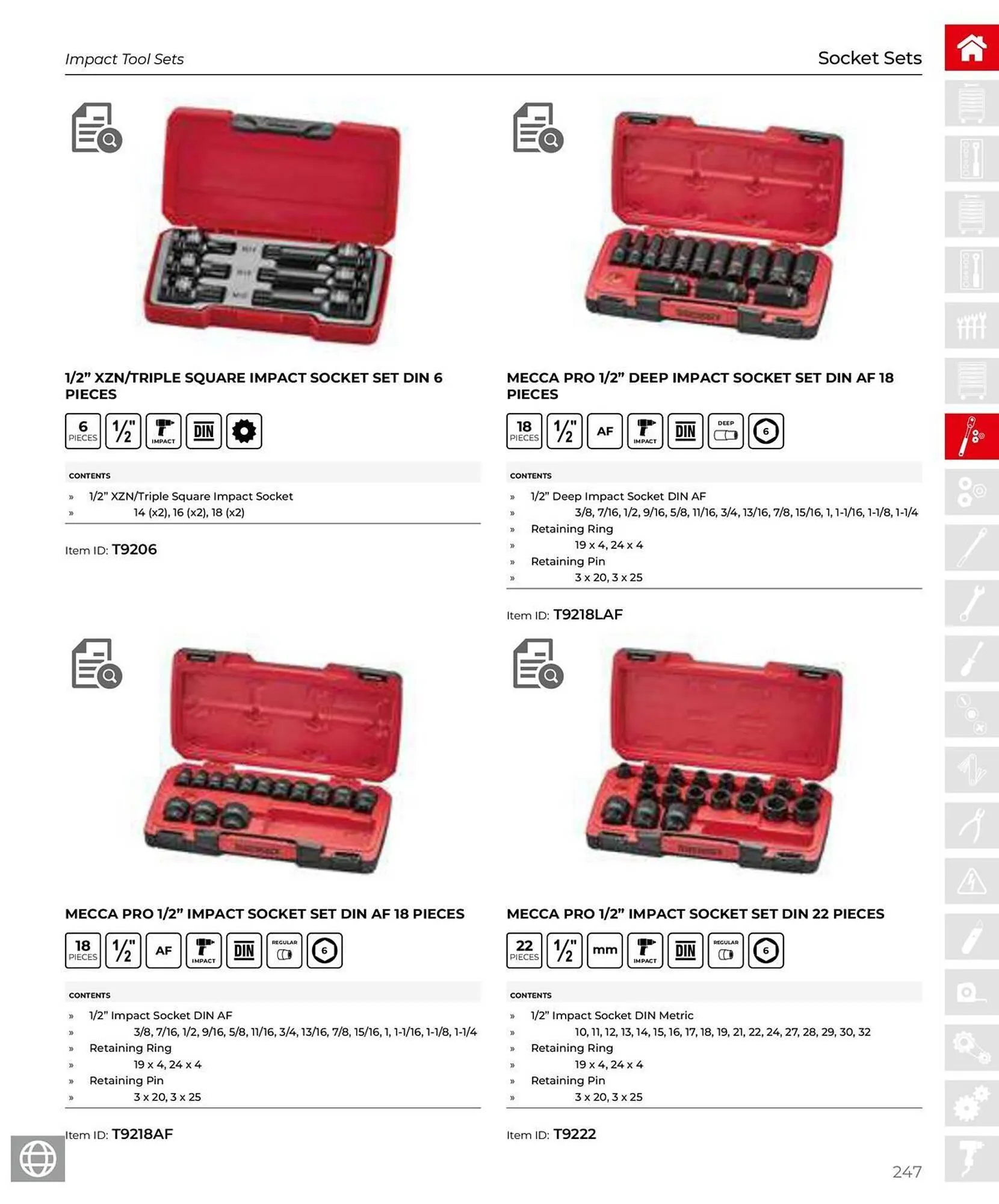 Teng Tools catalogue - Catalogue valid from 28 March to 31 December 2025 - page 248