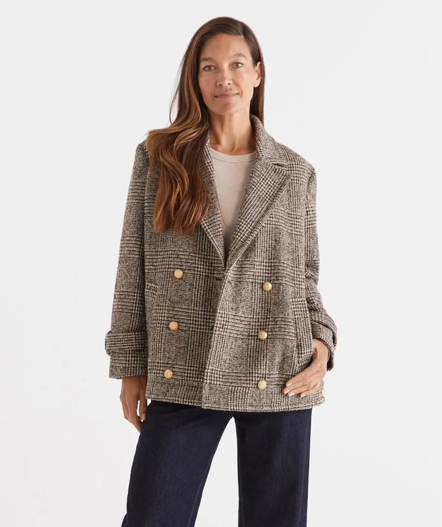 HERITAGE CHECK COAT
