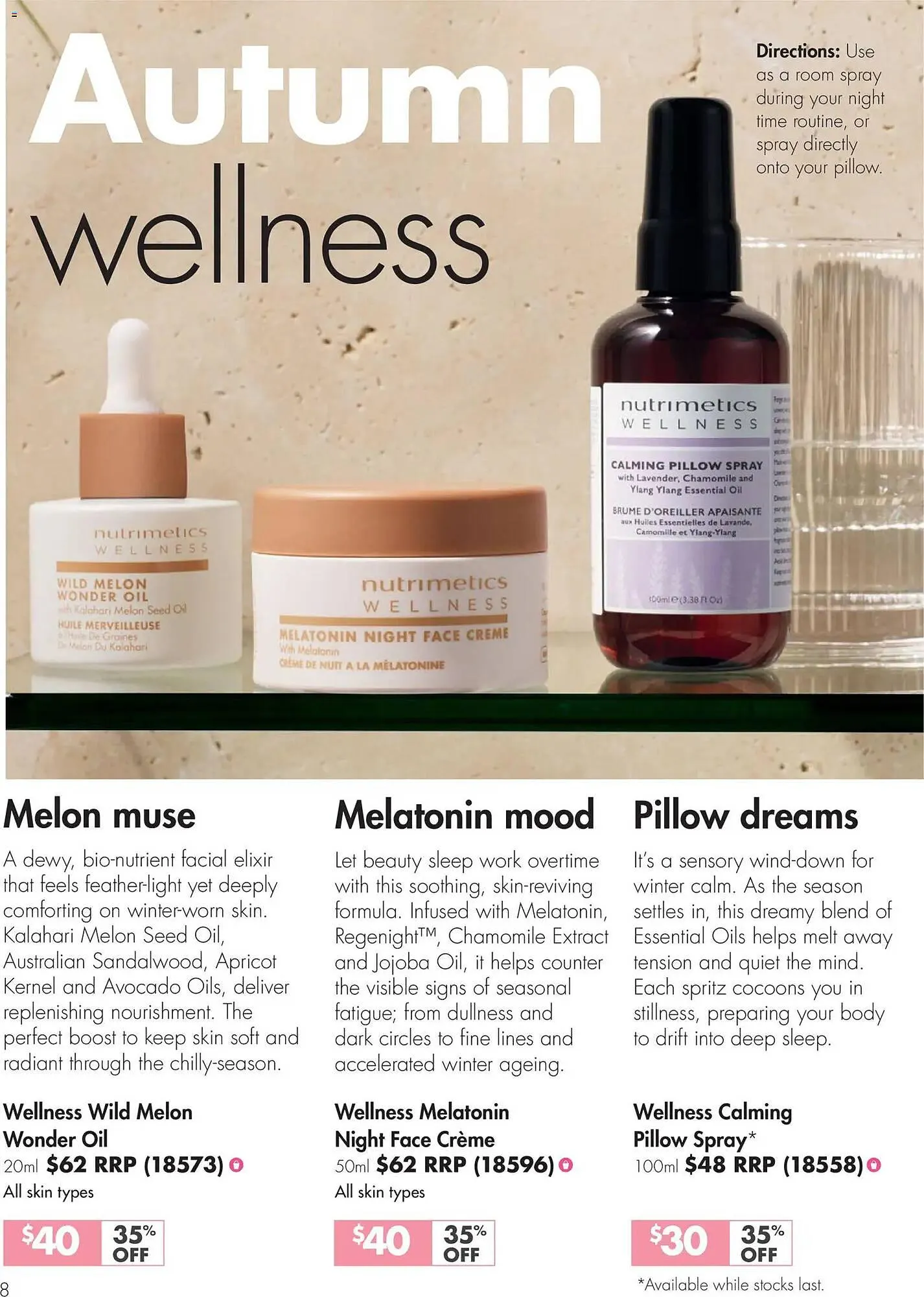 Nutrimetics catalogue - Catalogue valid from 25 April to 31 May 2026 - page 8