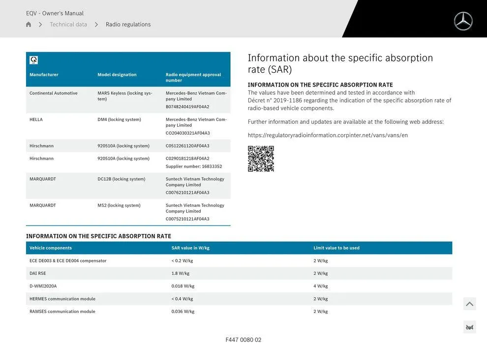 EQV MPV - Catalogue valid from 11 September to 11 September 2025 - page 684